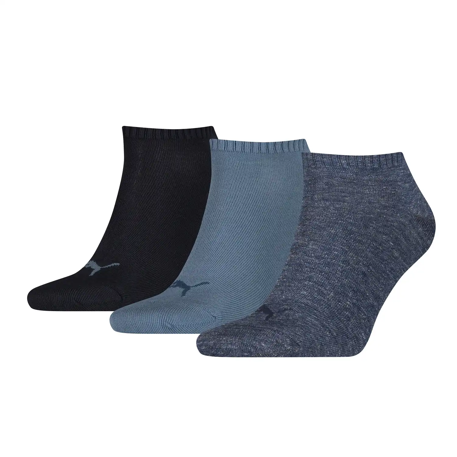 Sneakersocken "UNISEX SNEAKER PLAIN" 3-Pack in 35/38, Blau - Bild 1