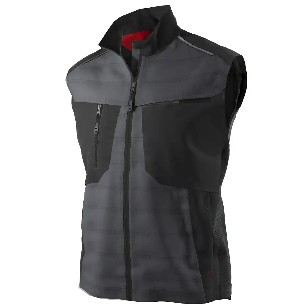 Thermoweste "1819-565" BPlus Green in anthrazit/schwarz, L - Thumbnail 1