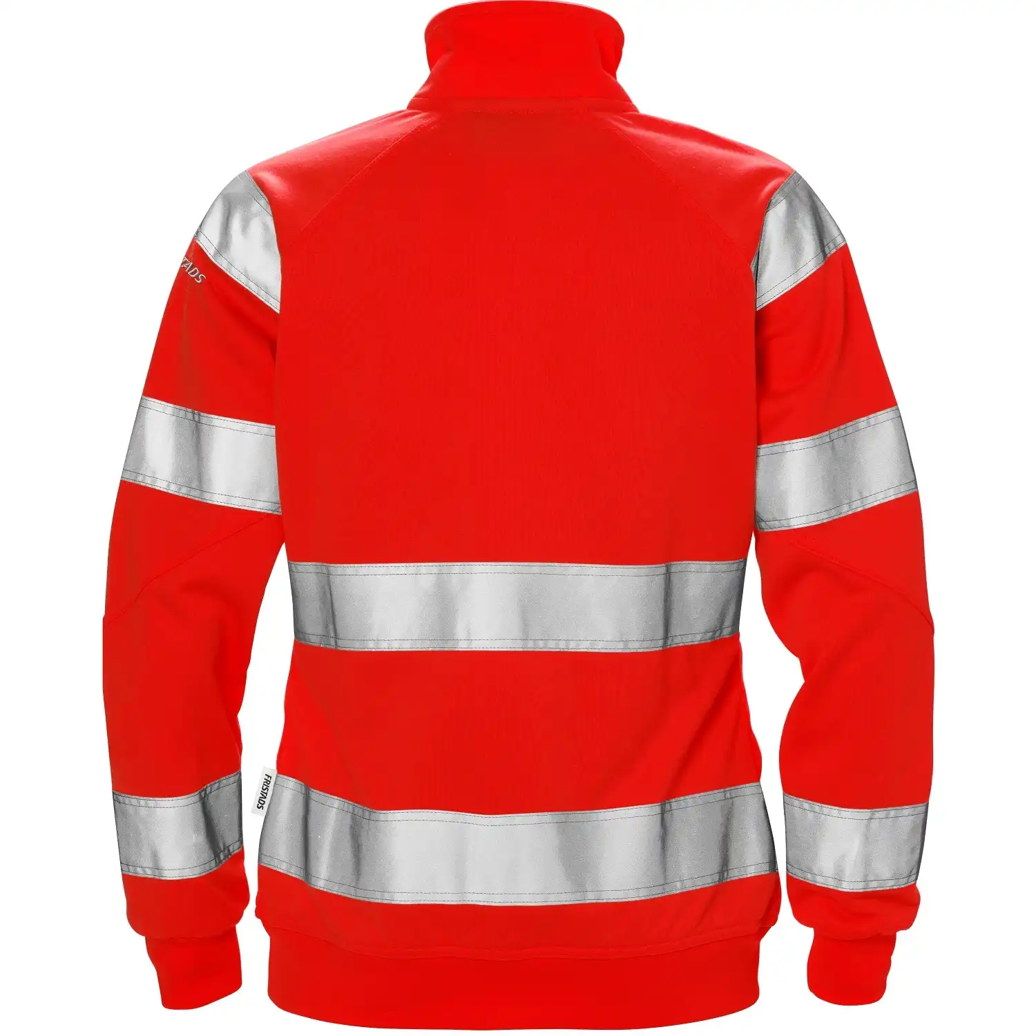 Warnschutz Damen Sweatjacke Kl. 3 "7427 SHV" in Rot, M - Thumbnail 2