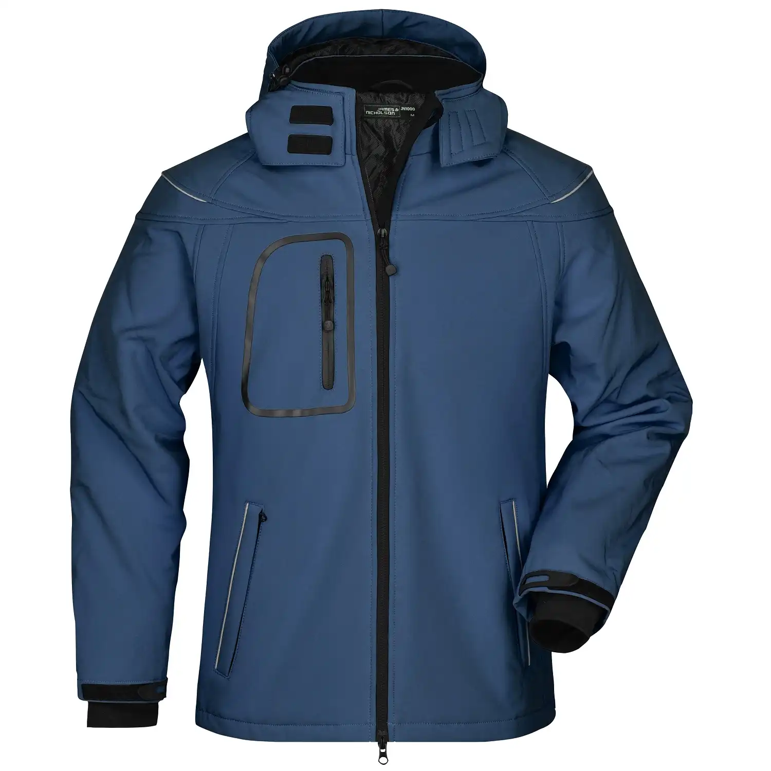 Winter Softshelljacke "JN1000" in navy, 3XL - Bild 1