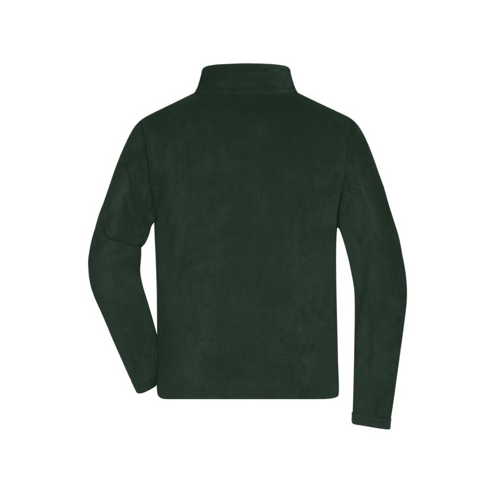 Fleecejacke "JN782" in dark-green, XL - Thumbnail 2