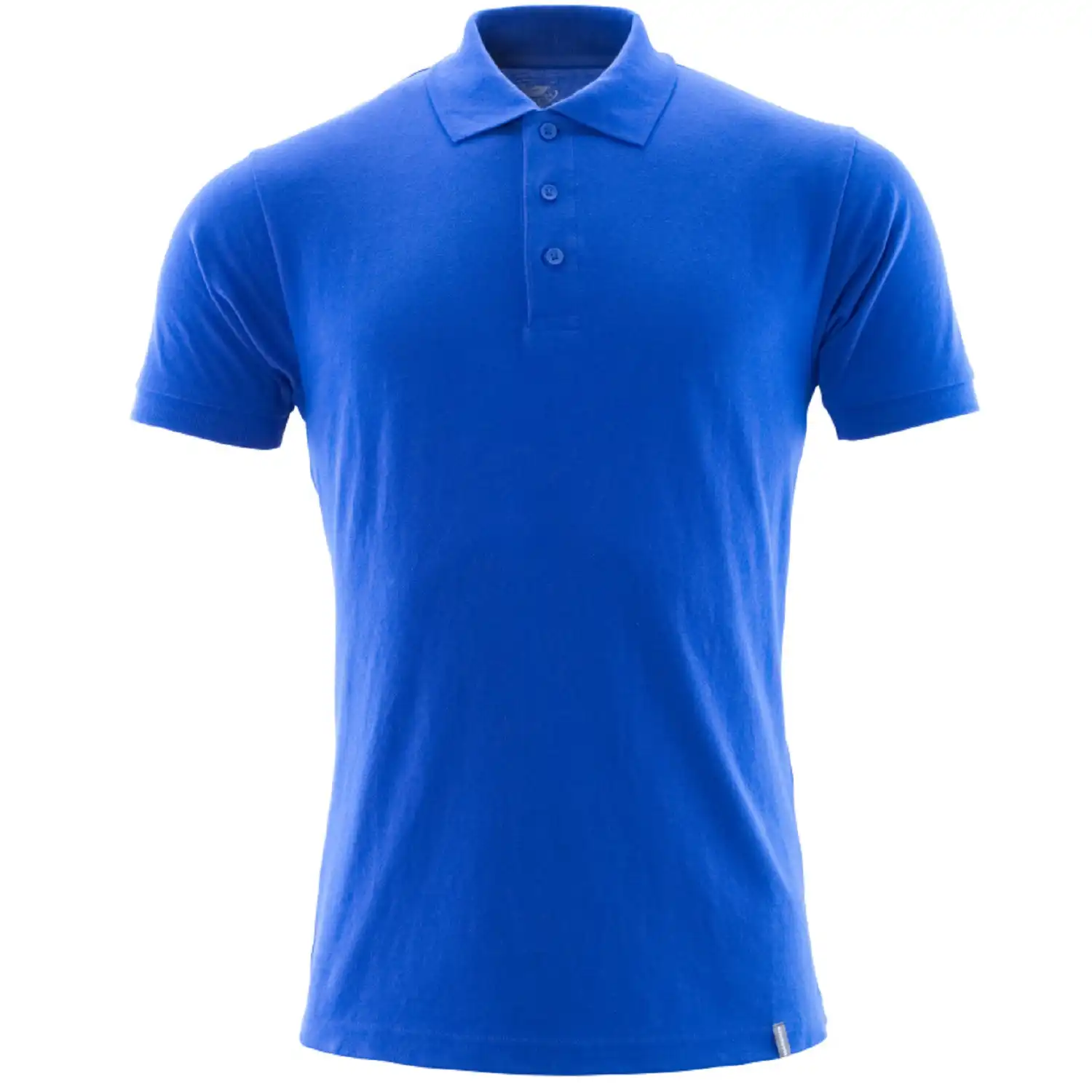 Bio Polo T-Shirt "20583" Crossover in kornblau, XXL - Bild 1