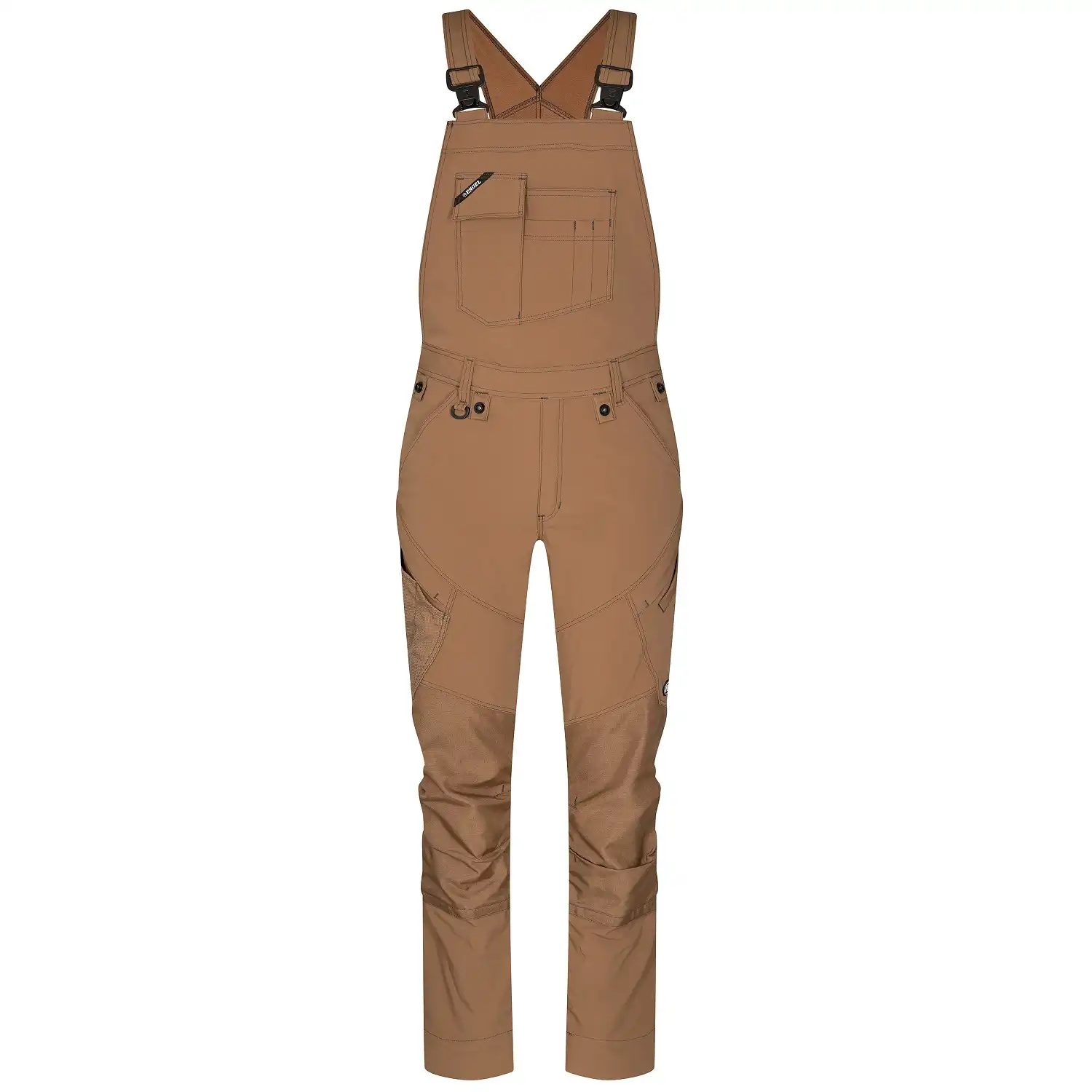 Handwerker Latzhose "3369-317" X-treme in toffee brown, 50 - Thumbnail 1