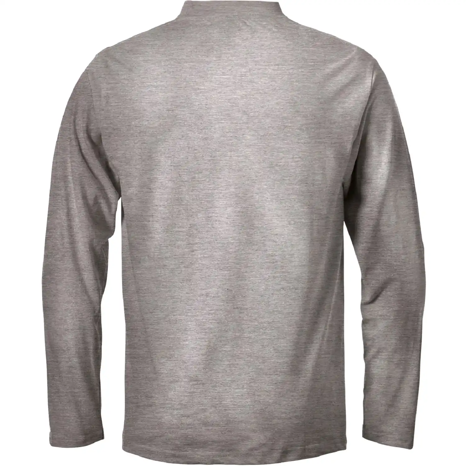 Langarmshirt "1914 HSJ" in grau-melange, XXL - Thumbnail 2