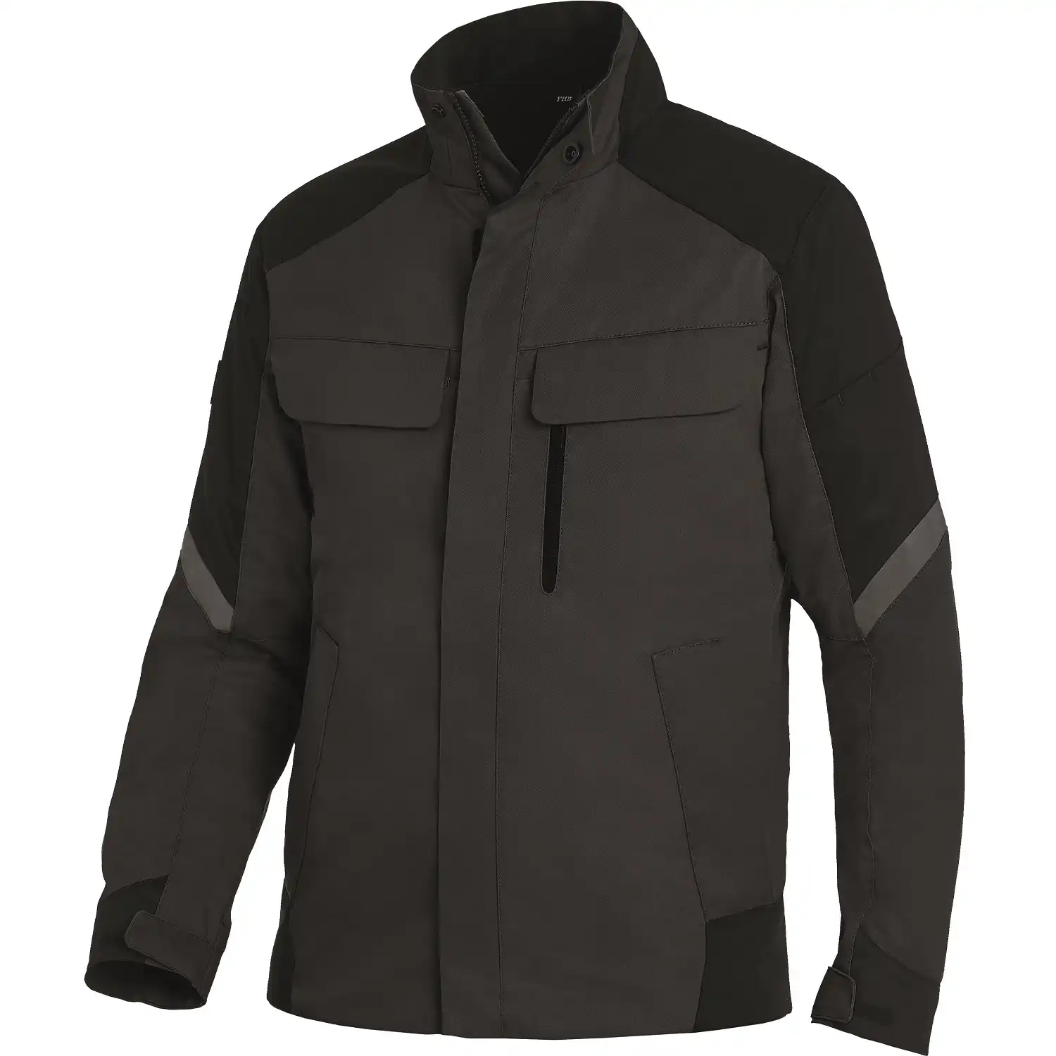 Arbeitsjacke "FRANK" in anthrazit/schwarz, XL - Thumbnail 1