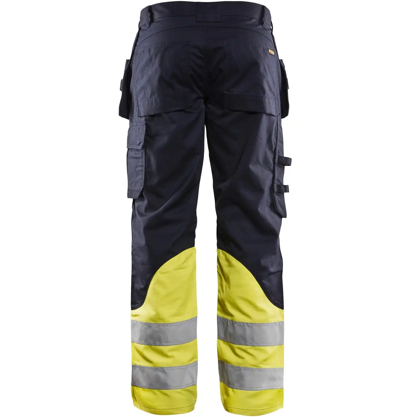 Multinorm Handwerkerhose "1489" marine/gelb in C58 - Thumbnail 2