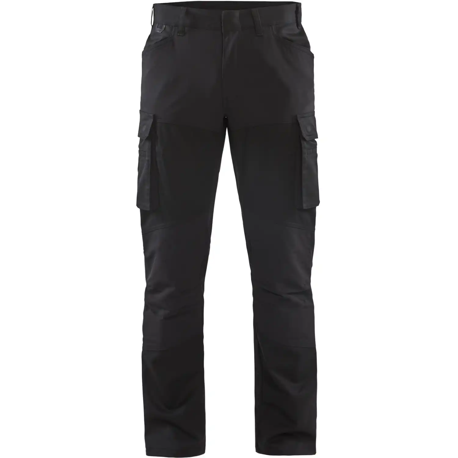 Stretch Servicehose "1457" in schwarz, C146 - Thumbnail 1