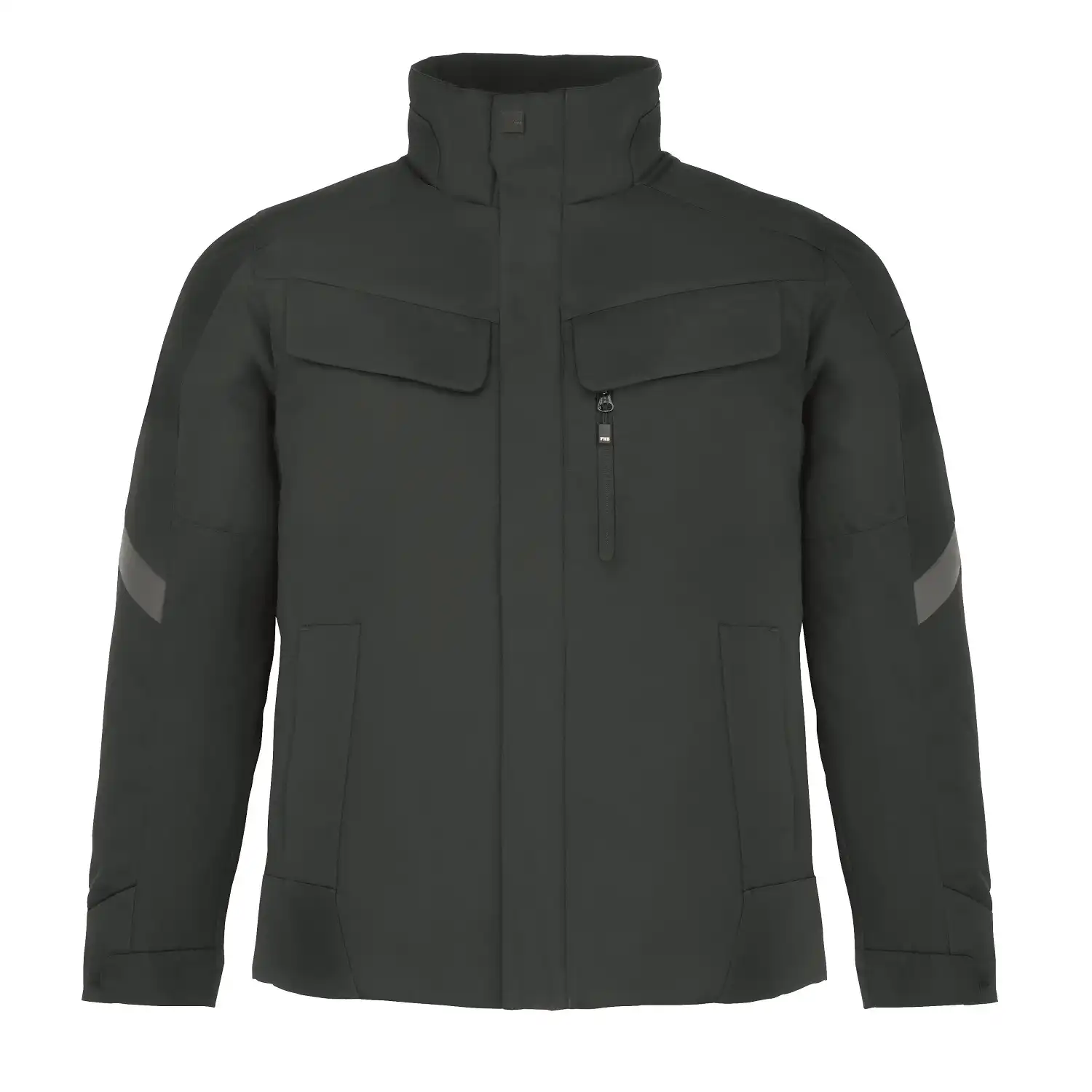 Arbeitsjacke "LARS" in schwarz, M - Thumbnail 1