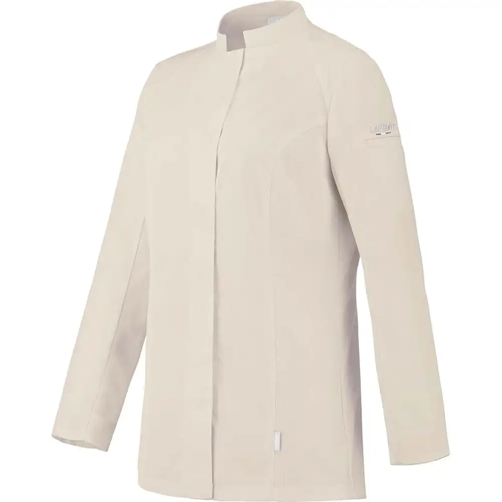 Kochjacke "PEPPER2" in beige, L - Thumbnail 2