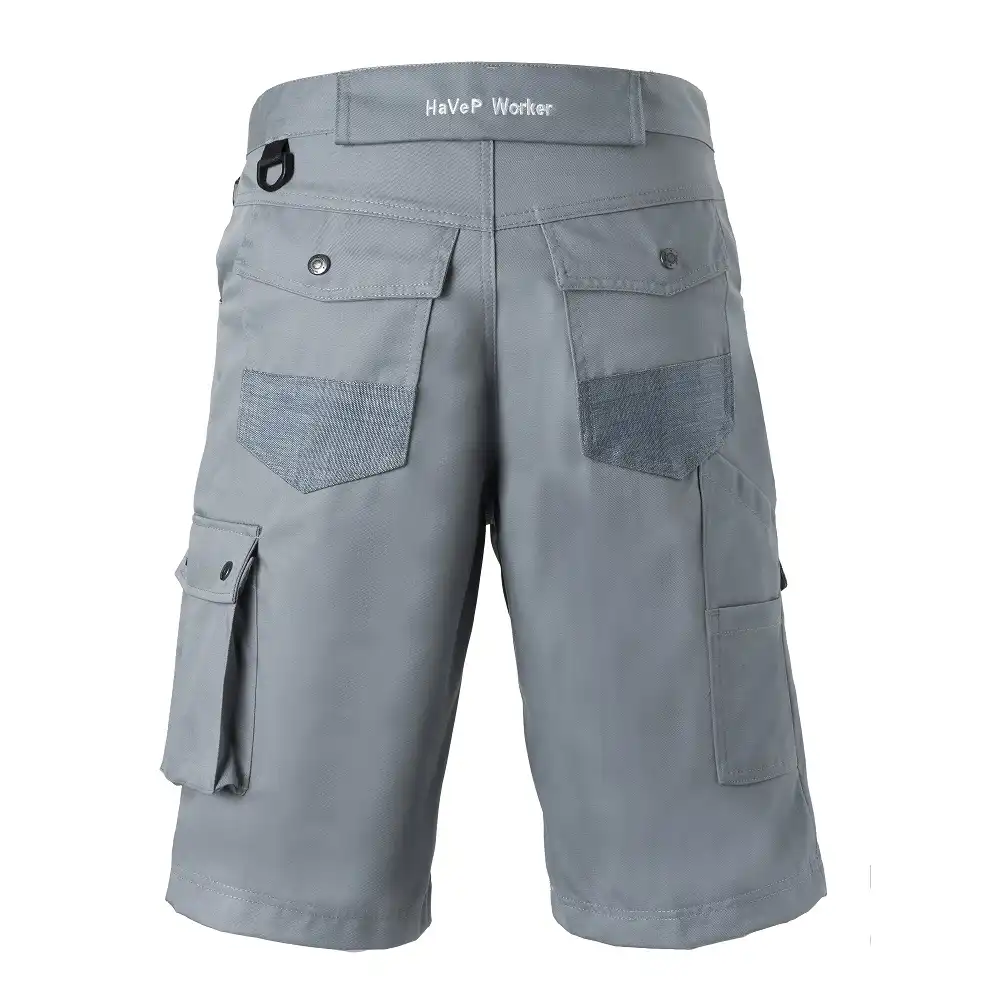 Arbeitsshorts "8656" basic in grau, 48 - Thumbnail 3