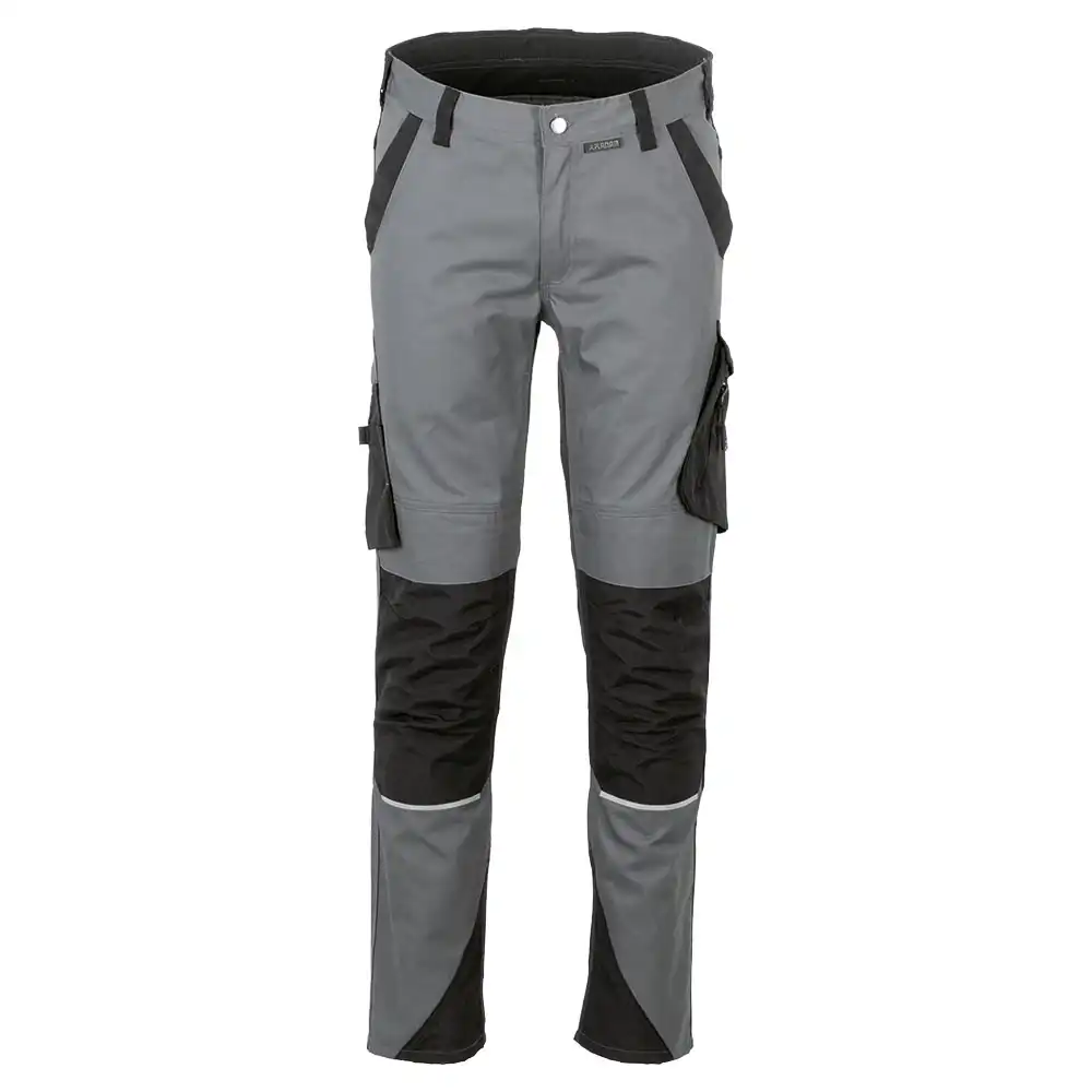 Stretch-Bundhose "NORIT" in schiefer/schwarz, 48 - Bild 1