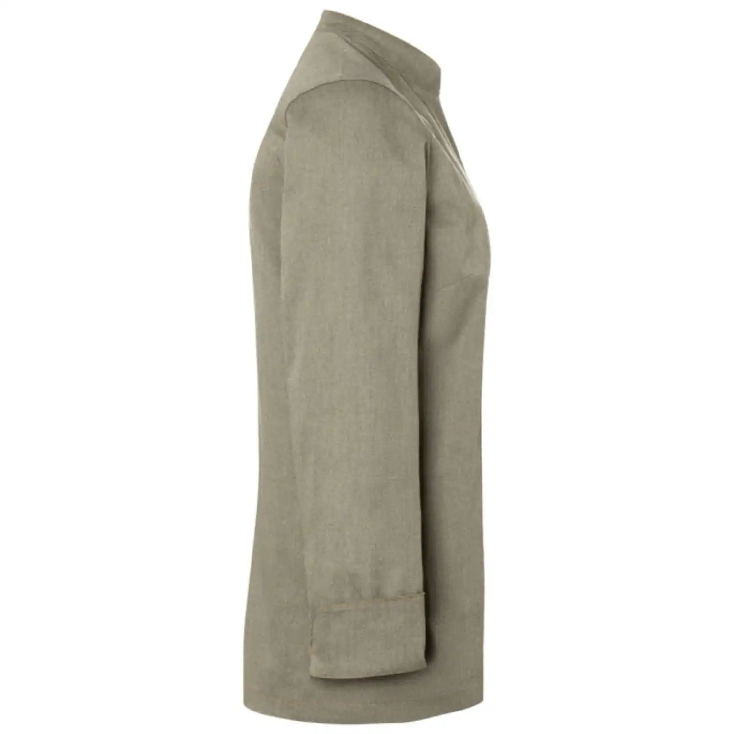 Damen Kochjacke Jeans "JF 20" in 34, vintage moosgrün - Thumbnail 3