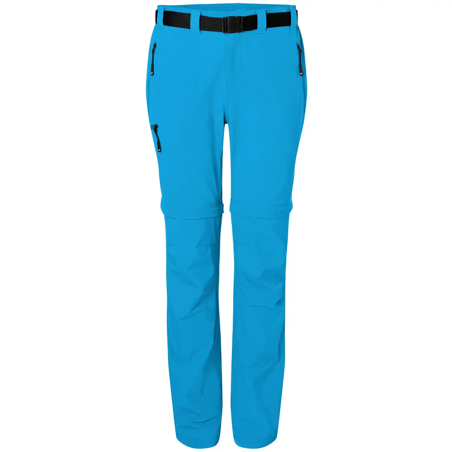 Damen Zip-off Hose "JN1201" - Daiber in bright-blue, L - Thumbnail 1