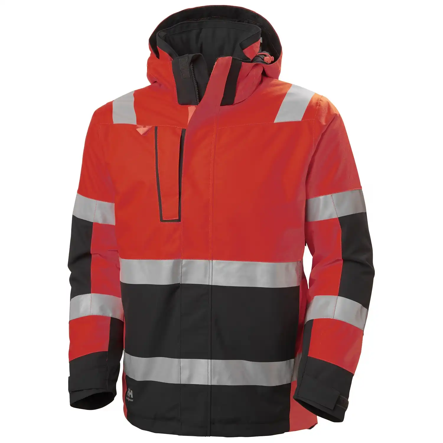 Warnschutz Winterjacke "ALNA 2.0" in rot/schwarz, XS - Thumbnail 1