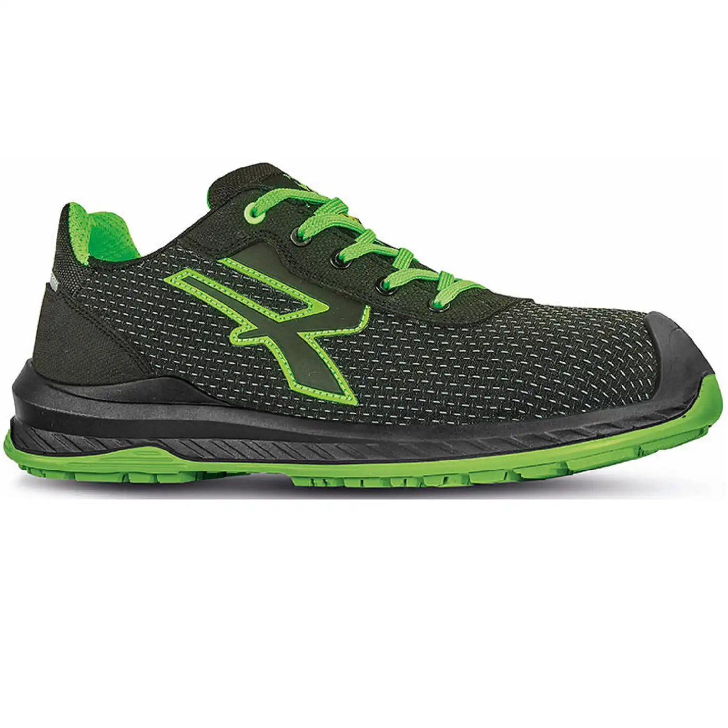 Sicherheitshalbschuhe S1P "ISLAND" Red Industry Green in 42 - Bild 1