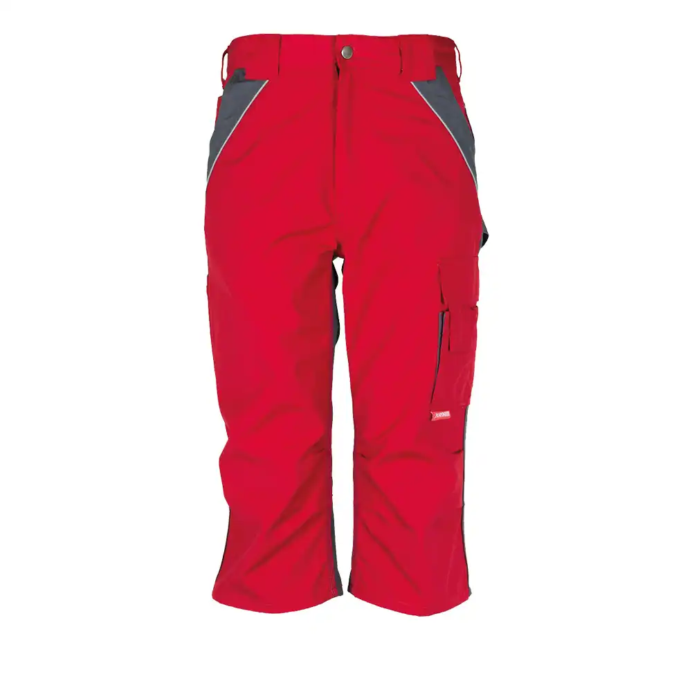 Piratenhose "PLALINE" in Rot/Schiefer, XL - Bild 1