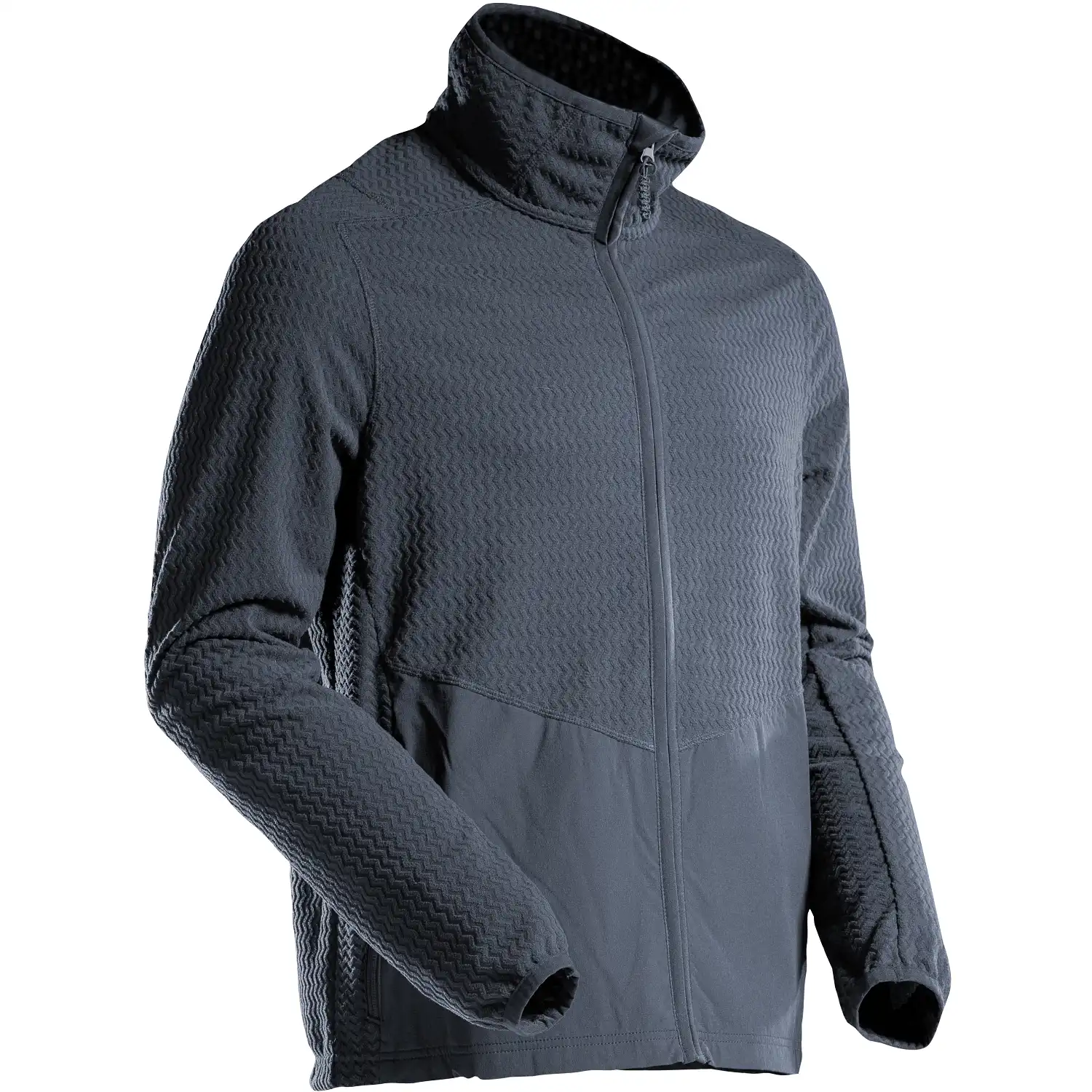 Fleecejacke "22803-639" Customized in schwarzblau, XXL - Bild 1