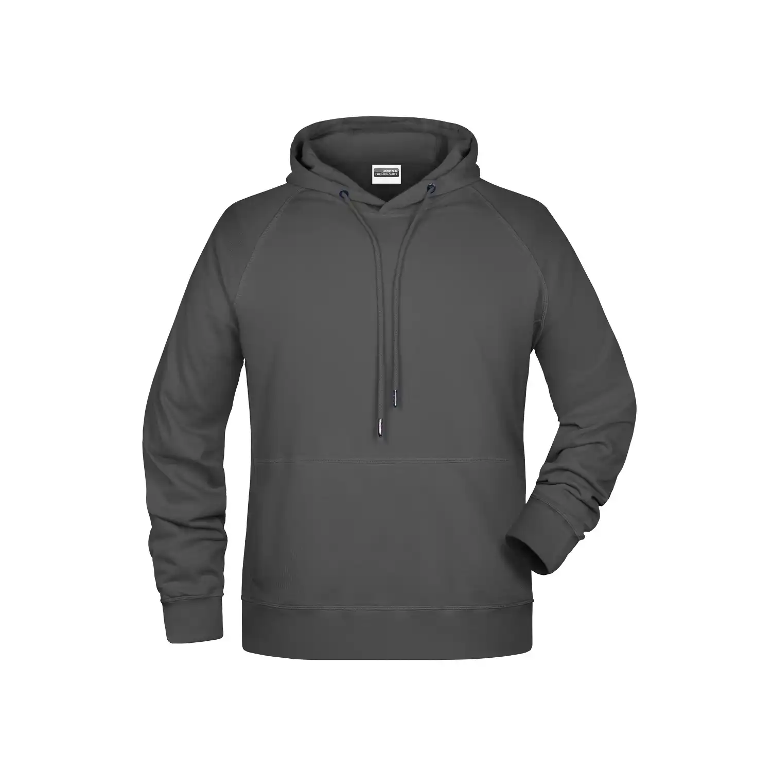 Kapuzen-sweatshirt "8024" in graphite, 5XL - Bild 1