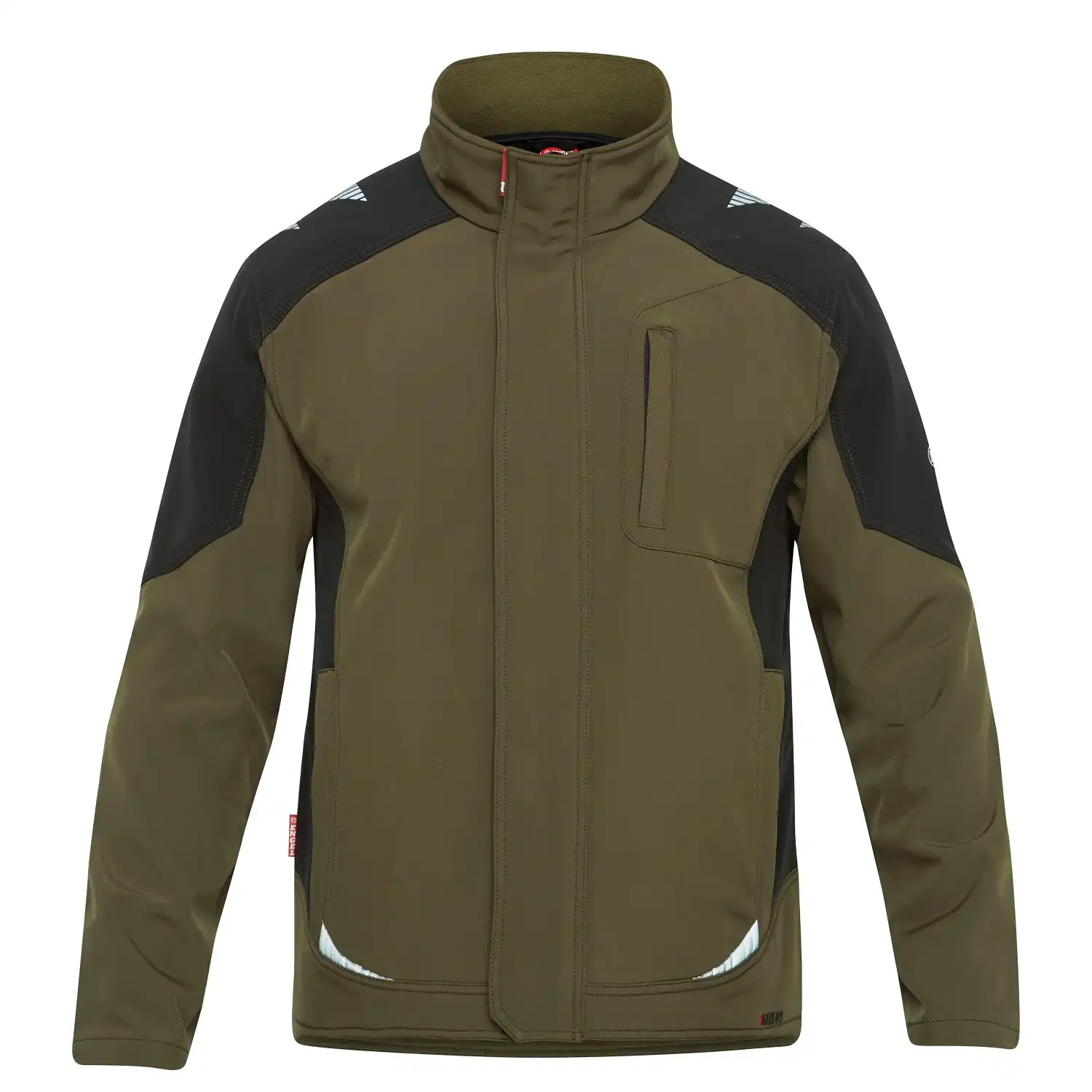 Softshelljacke "8810-229" Galaxy in forest green, XL - Bild 1