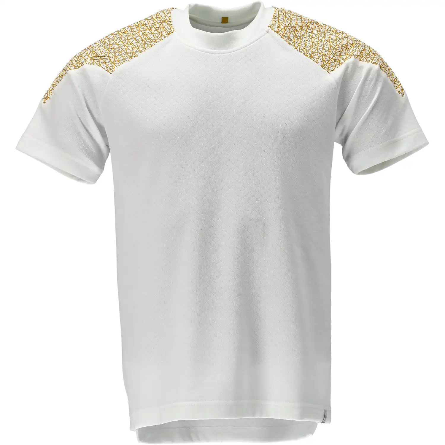 T-Shirt "20082-933" Food & Care in weiß/currygelb, XS - Thumbnail 1