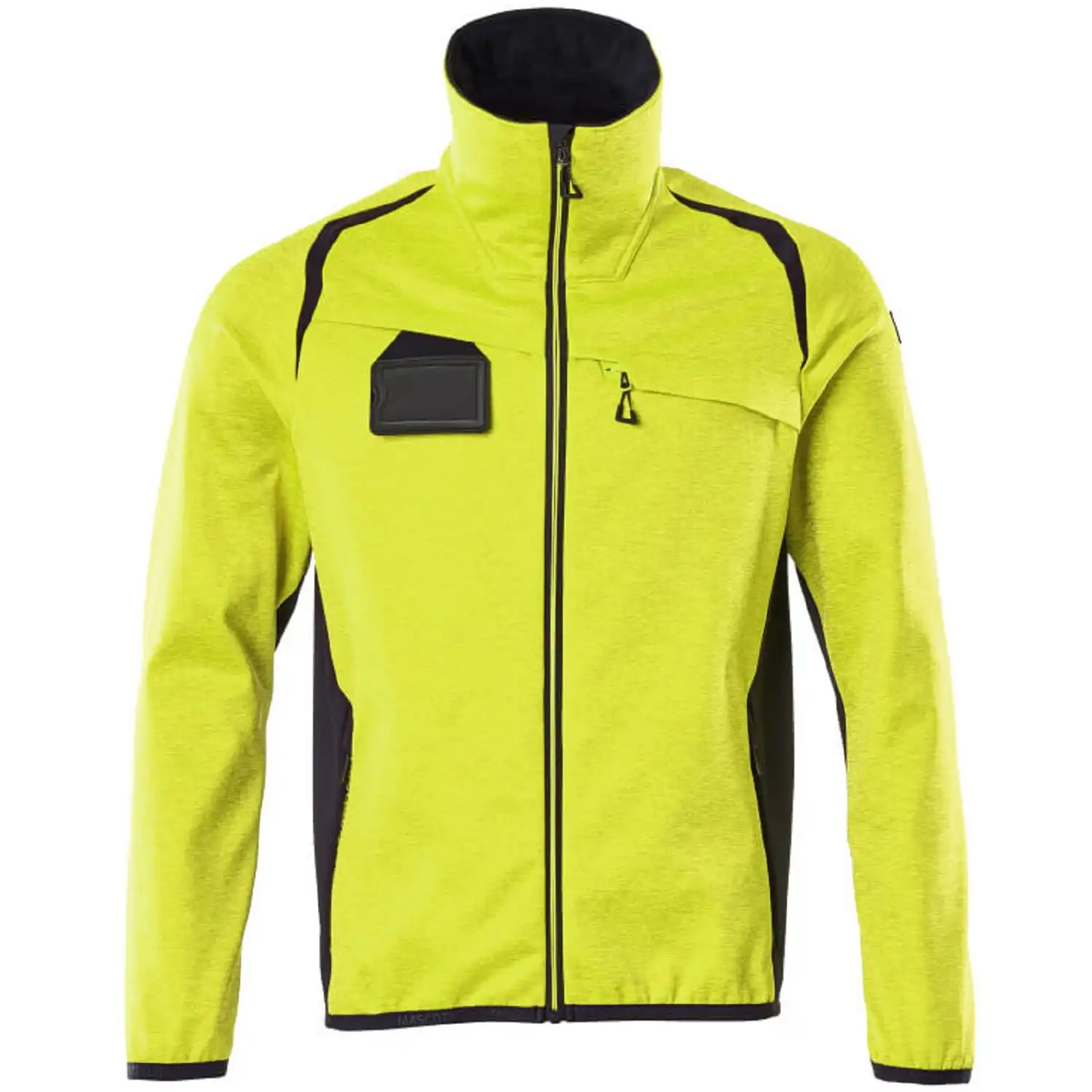 Fleecejacke "ACCELERATE SAFE" in gelb/schwarz, XXL - Bild 1