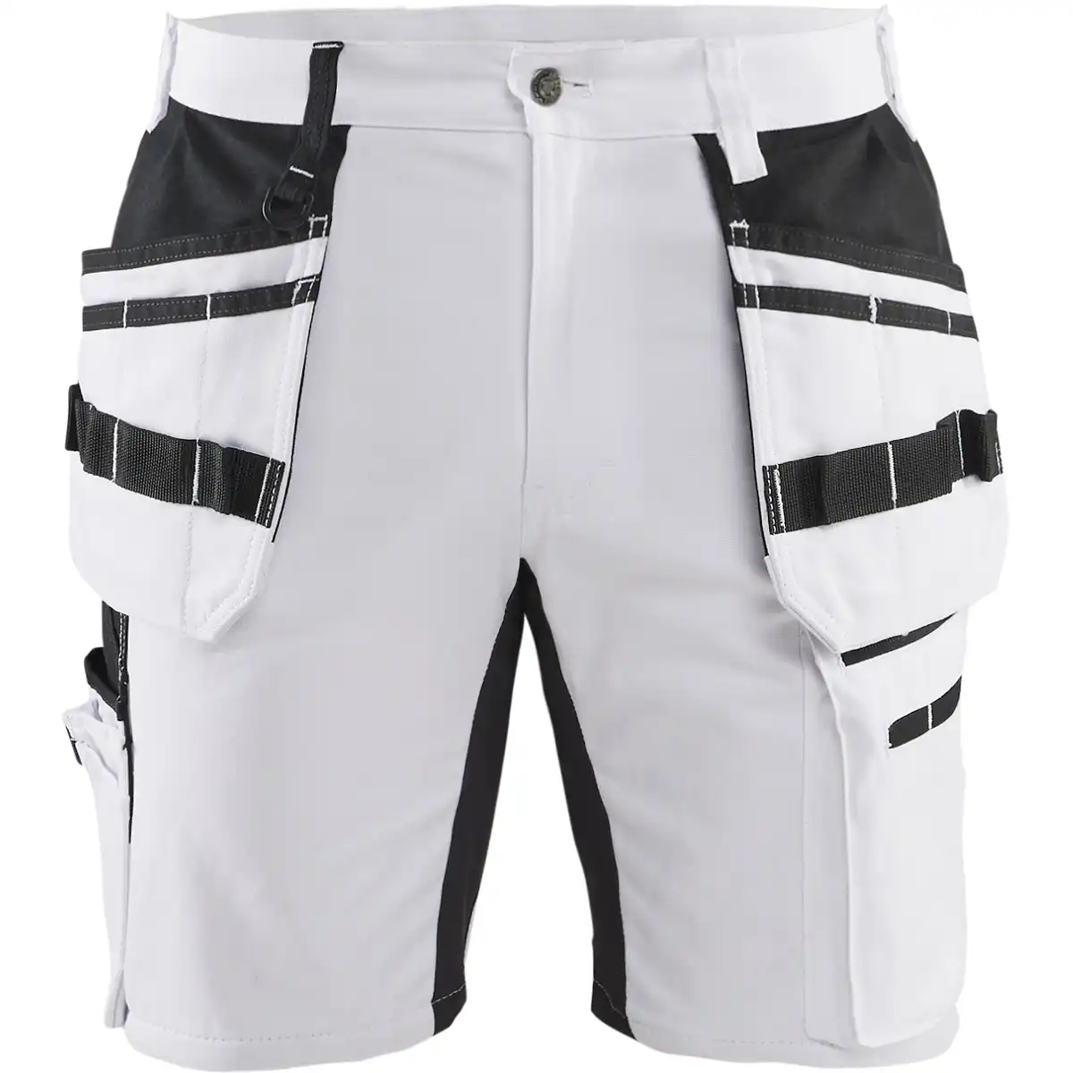 Maler-Shorts "1911" X1900 weiß/schwarz in D108 - Thumbnail 1