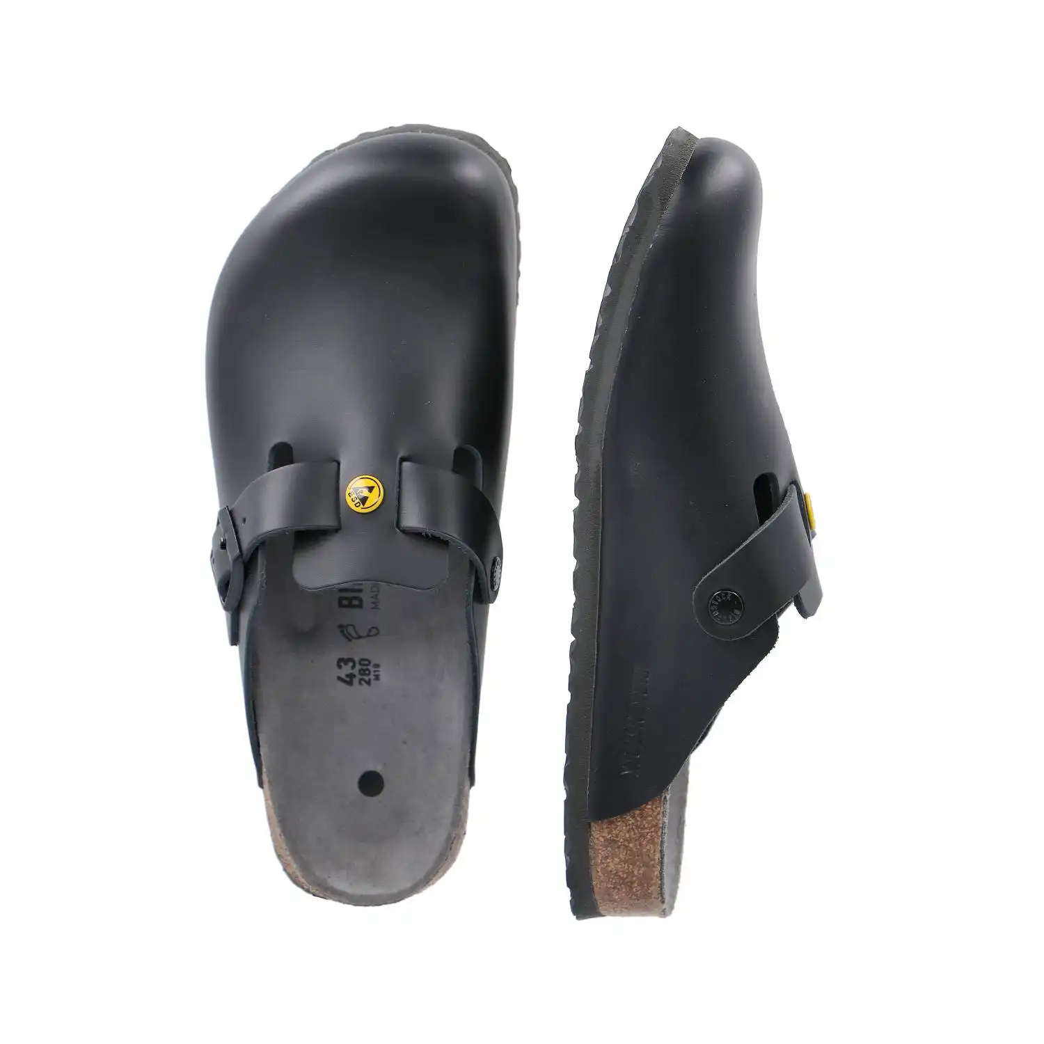 Damen Clogs "Boston ESD" schmal schwarz in 36 - Thumbnail 3