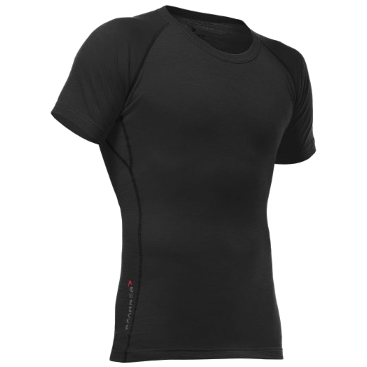T-Shirt "Merino-Tencel™" in schwarz, L - Bild 1