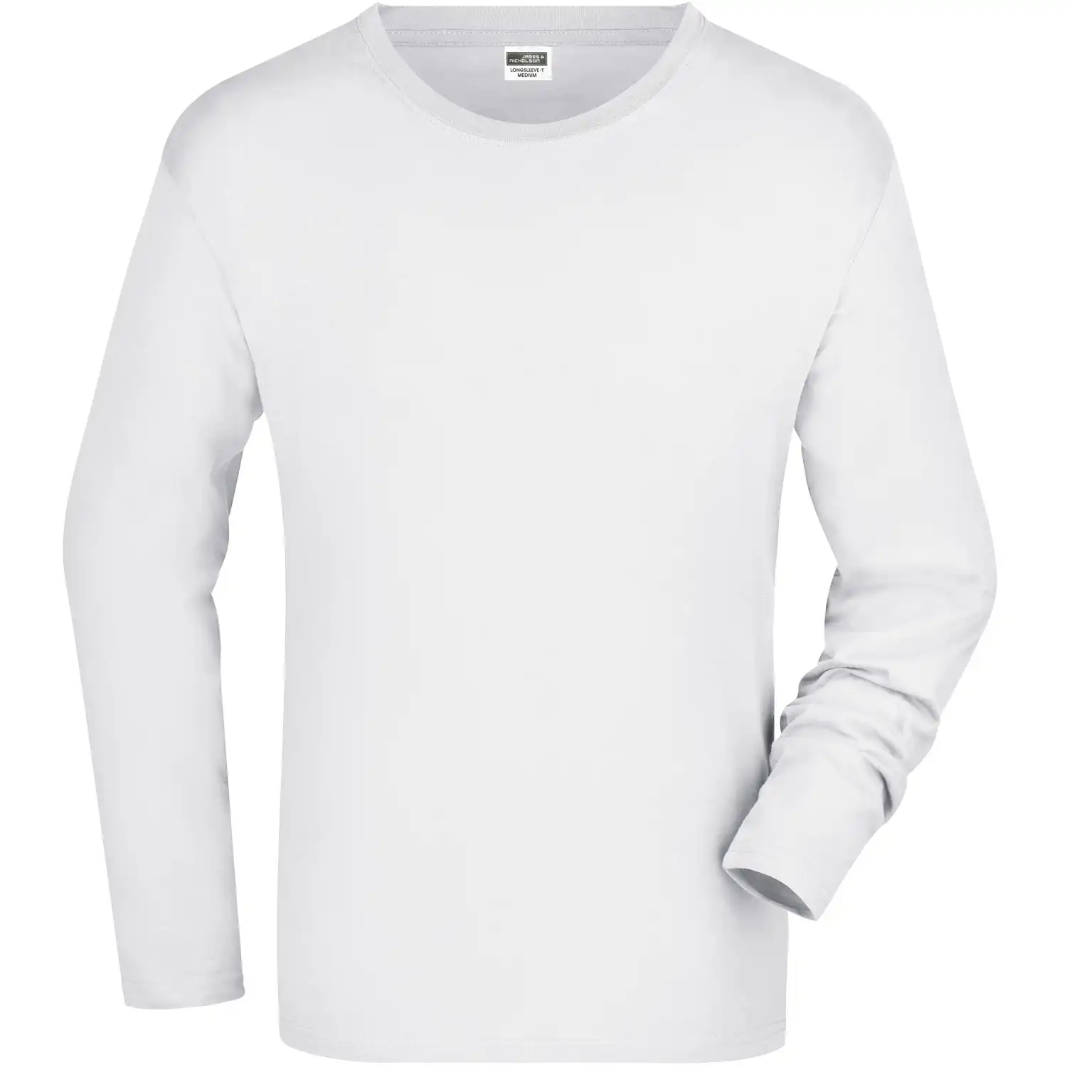 Langarmshirt "JN913" in white, 3XL - Bild 1