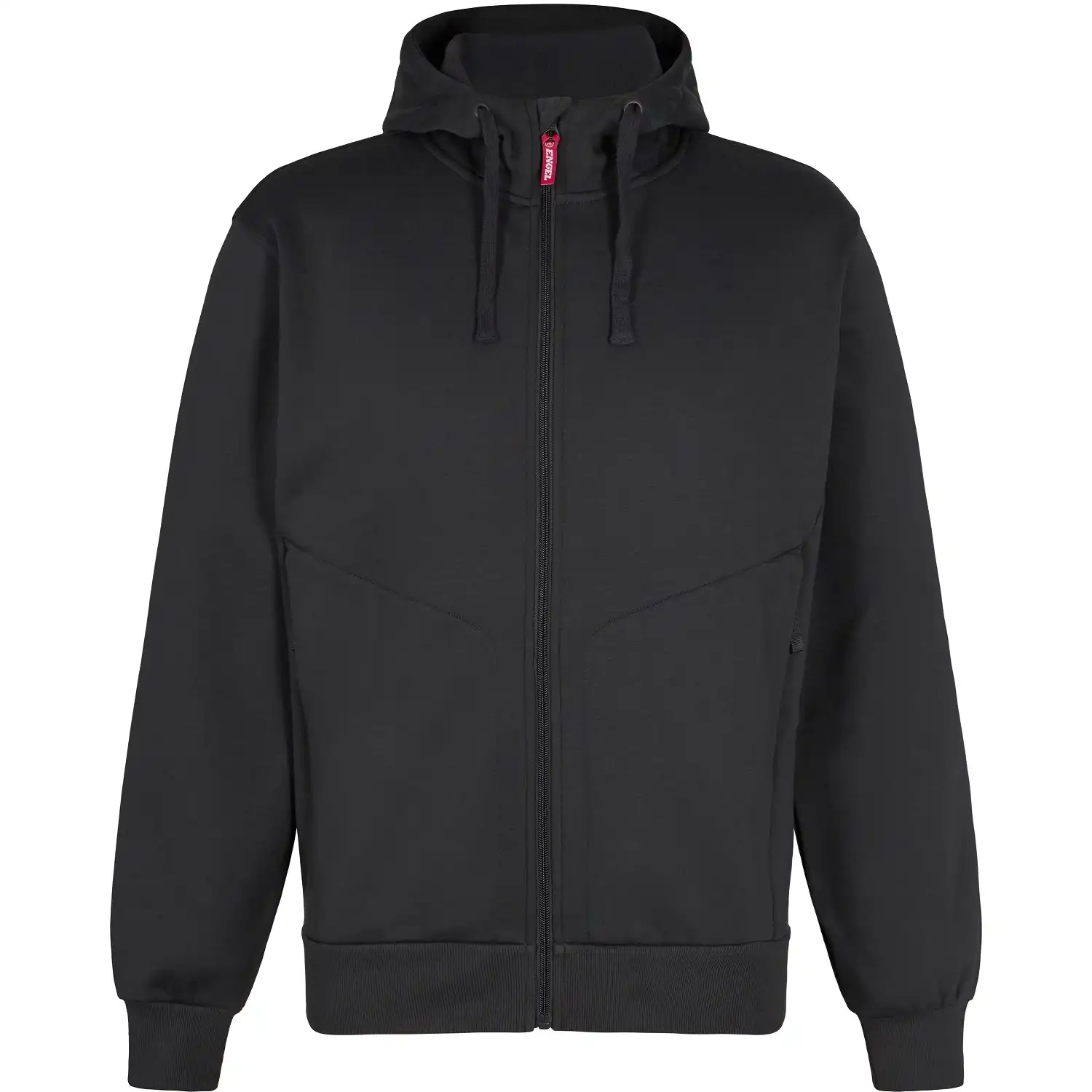 Kapuzen-Sweatjacke "8023-233" Extend in anthrazit, S - Thumbnail 1