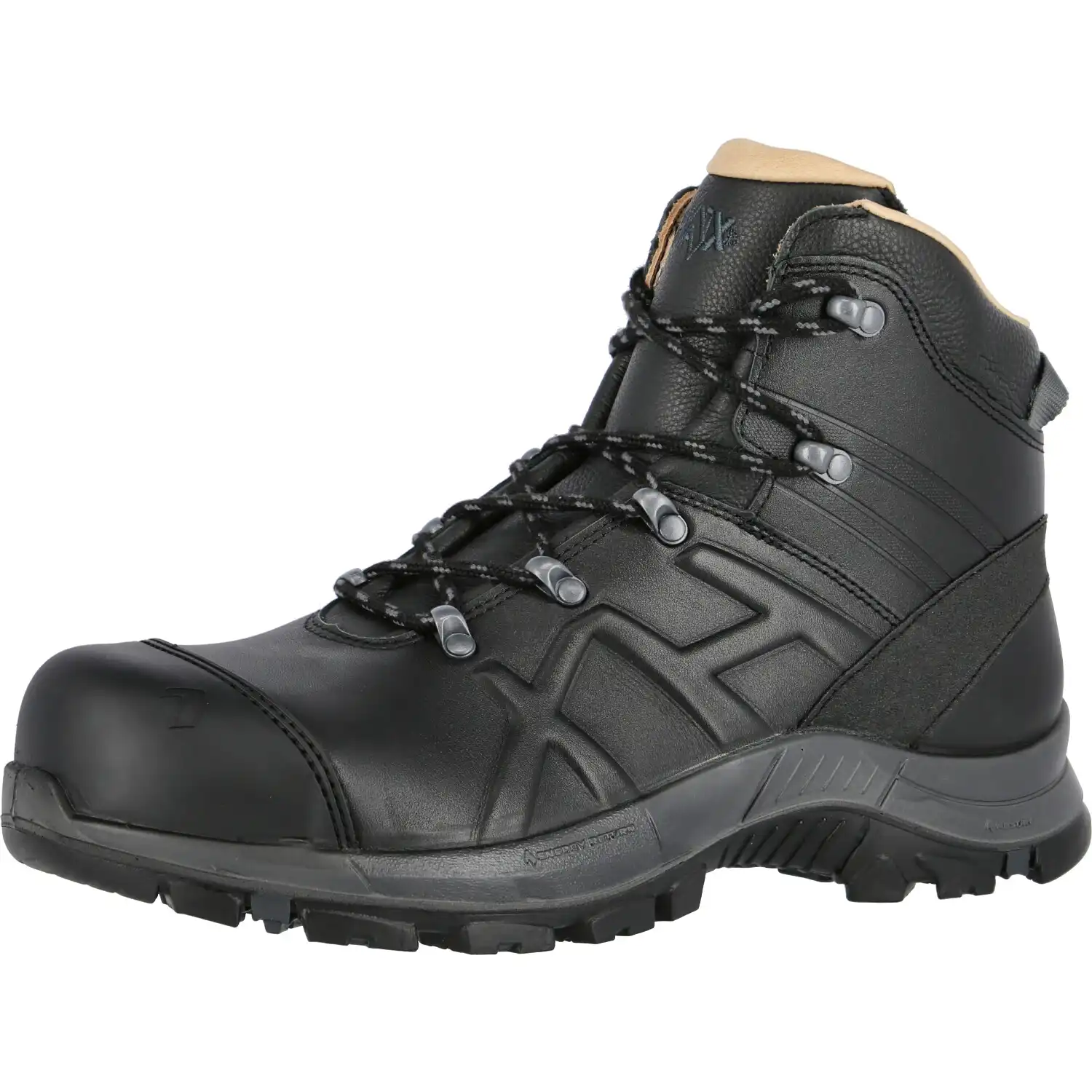 Sicherheitshochschuhe S3 "SAFETY 56 LL MID" BLACK EAGLE in UK 10.5 - Thumbnail 1
