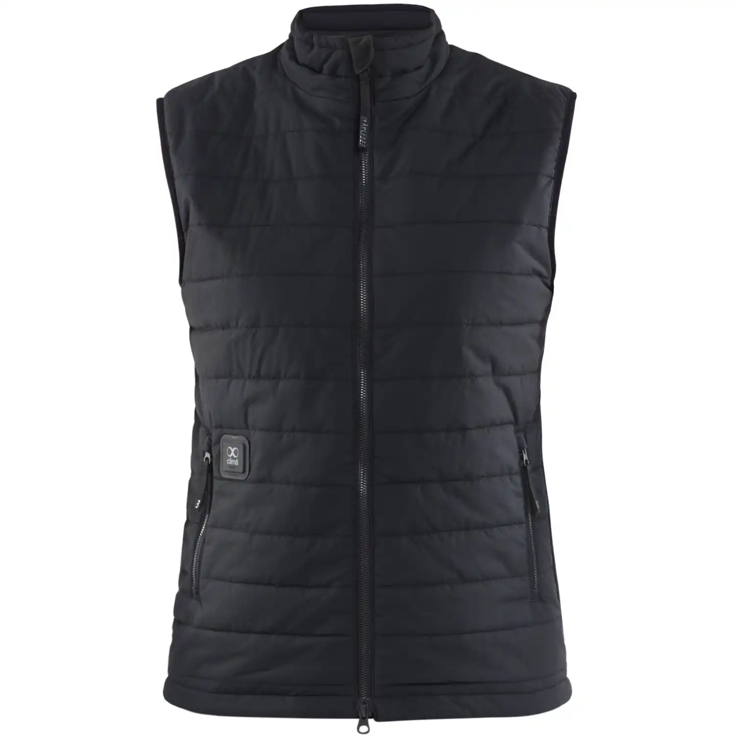 Selbstheizen. Damen Steppweste "3881" schwarz in M - Thumbnail 1