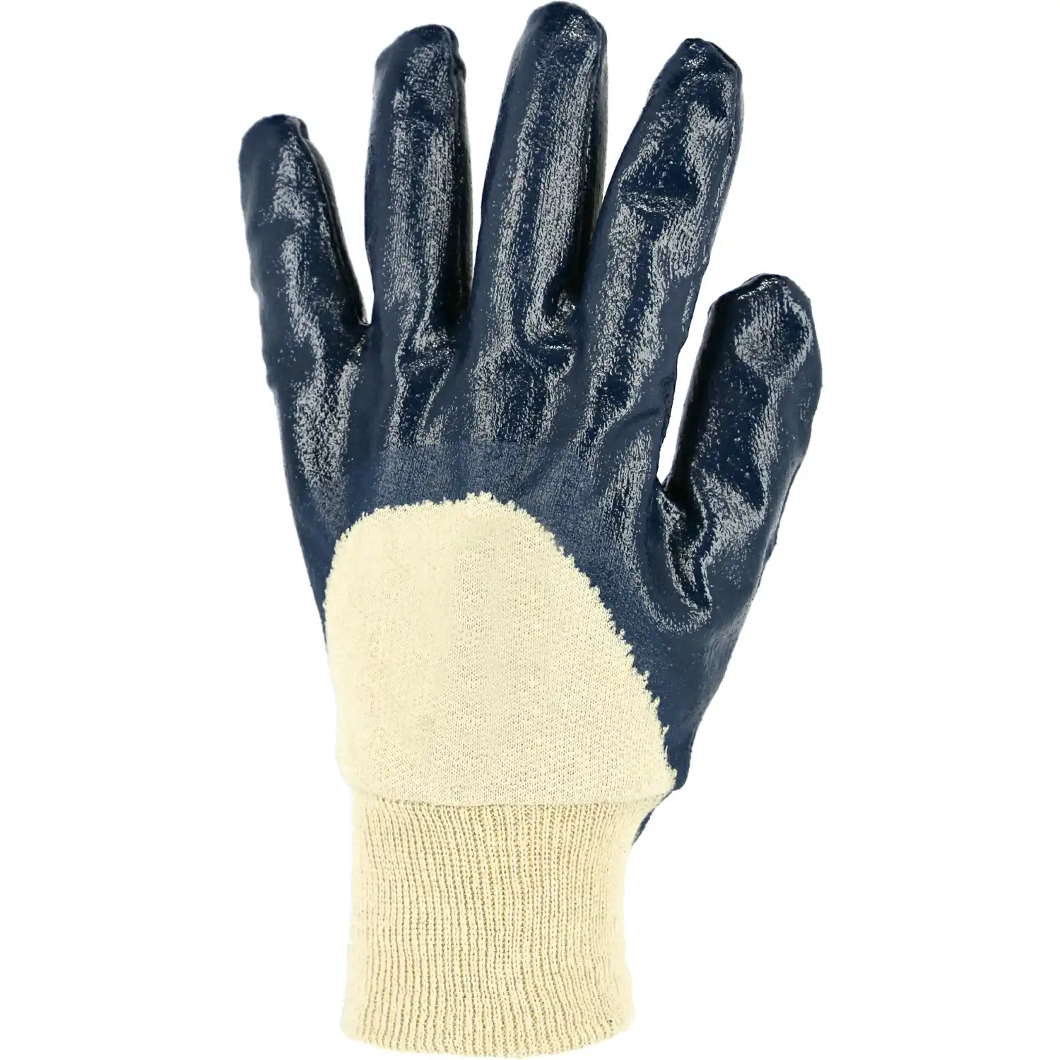 Nitril Baumwoll Arbeitshandschuhe "3410" blau in 10 (XL) - Thumbnail 1