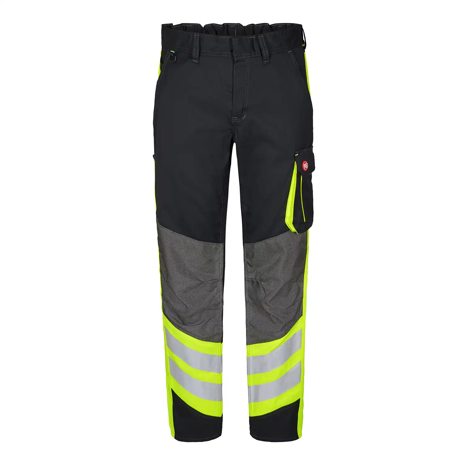 Arbeitshose "2870-217" Cargo in schwarz/gelb, 22 - Thumbnail 1