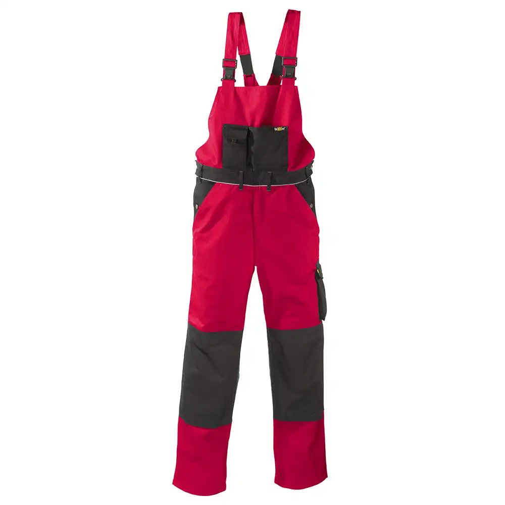 Latzhose "CANVAS 320" Cordura in 56, Rot - Bild 1