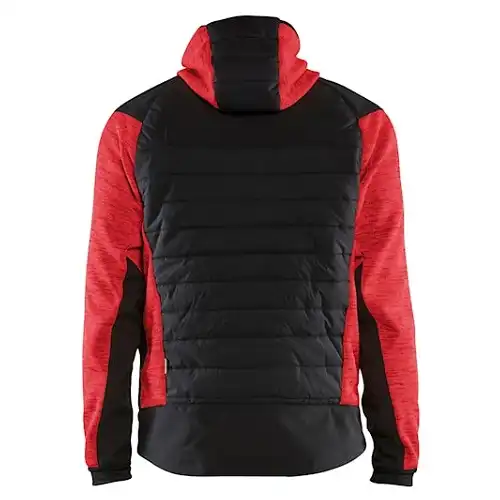 Hybridjacke "5930" in rot/schwarz, 3XL - Thumbnail 2
