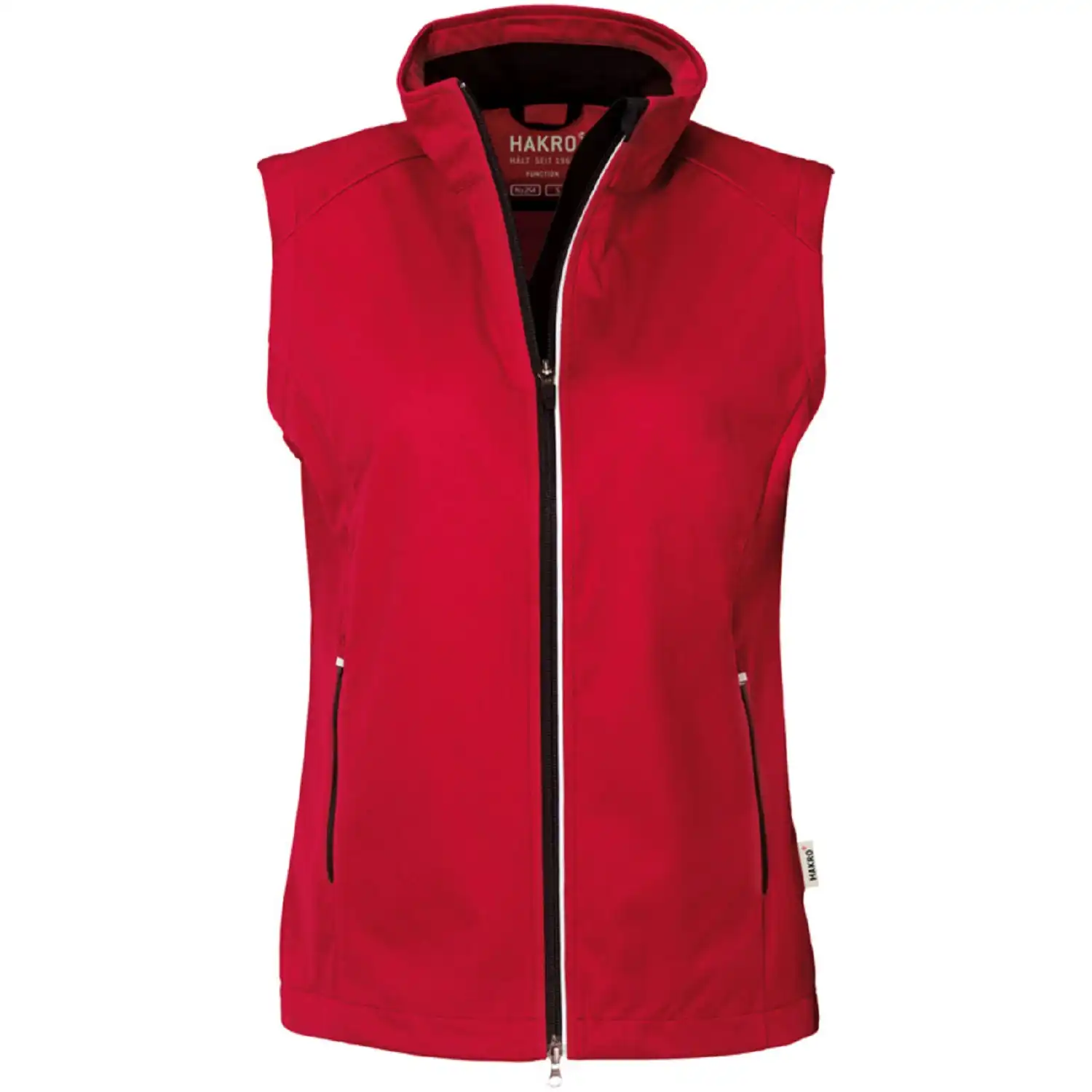 Damen Light-Softshell Weste "SARINA" 254 in XXL, Rot - Bild 1