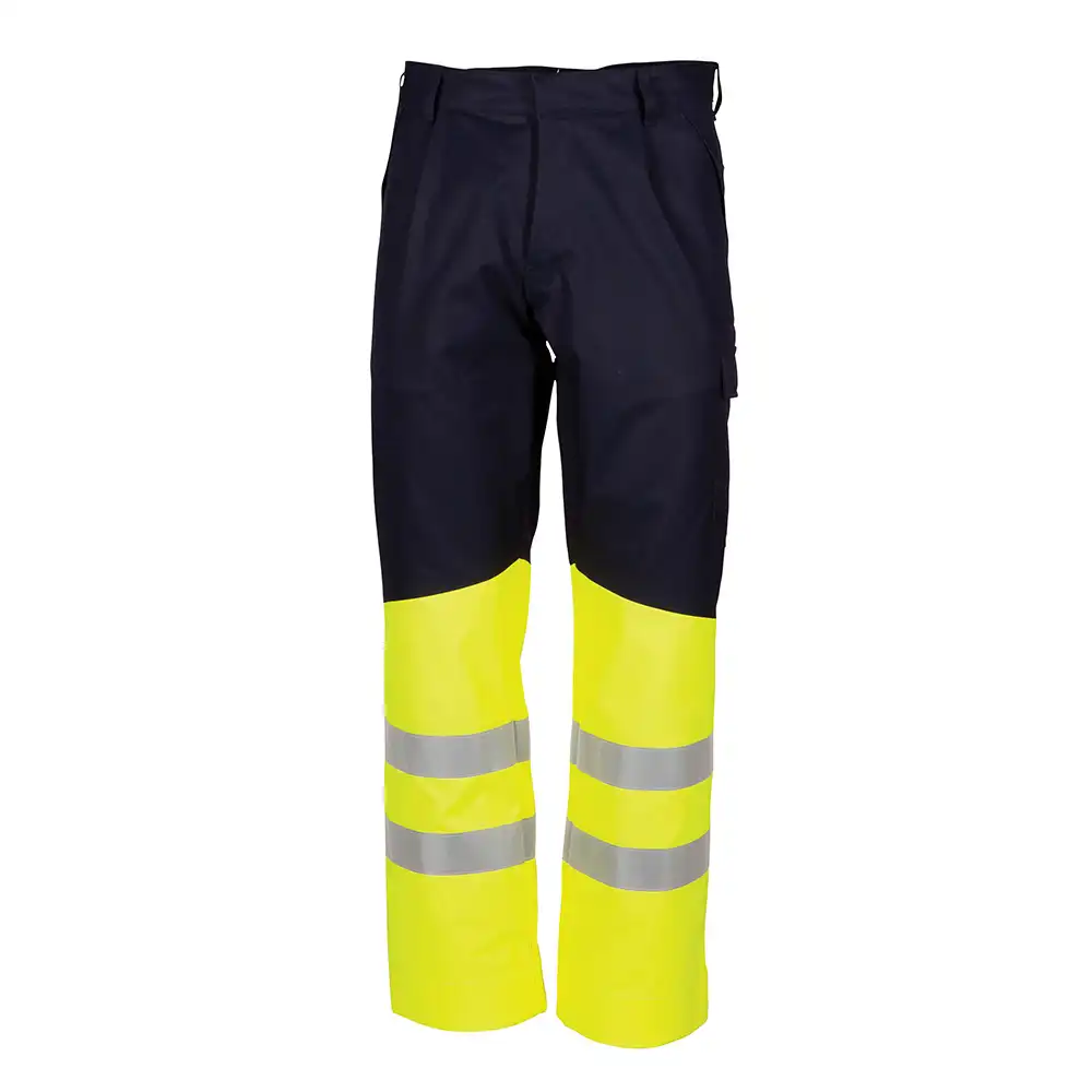 Multinorm Bundhose "80008" marine/gelb in 52 - Bild 1