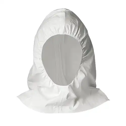 Einweg Polypropylen-Kapuze "FARGE" weiß - Bild 1