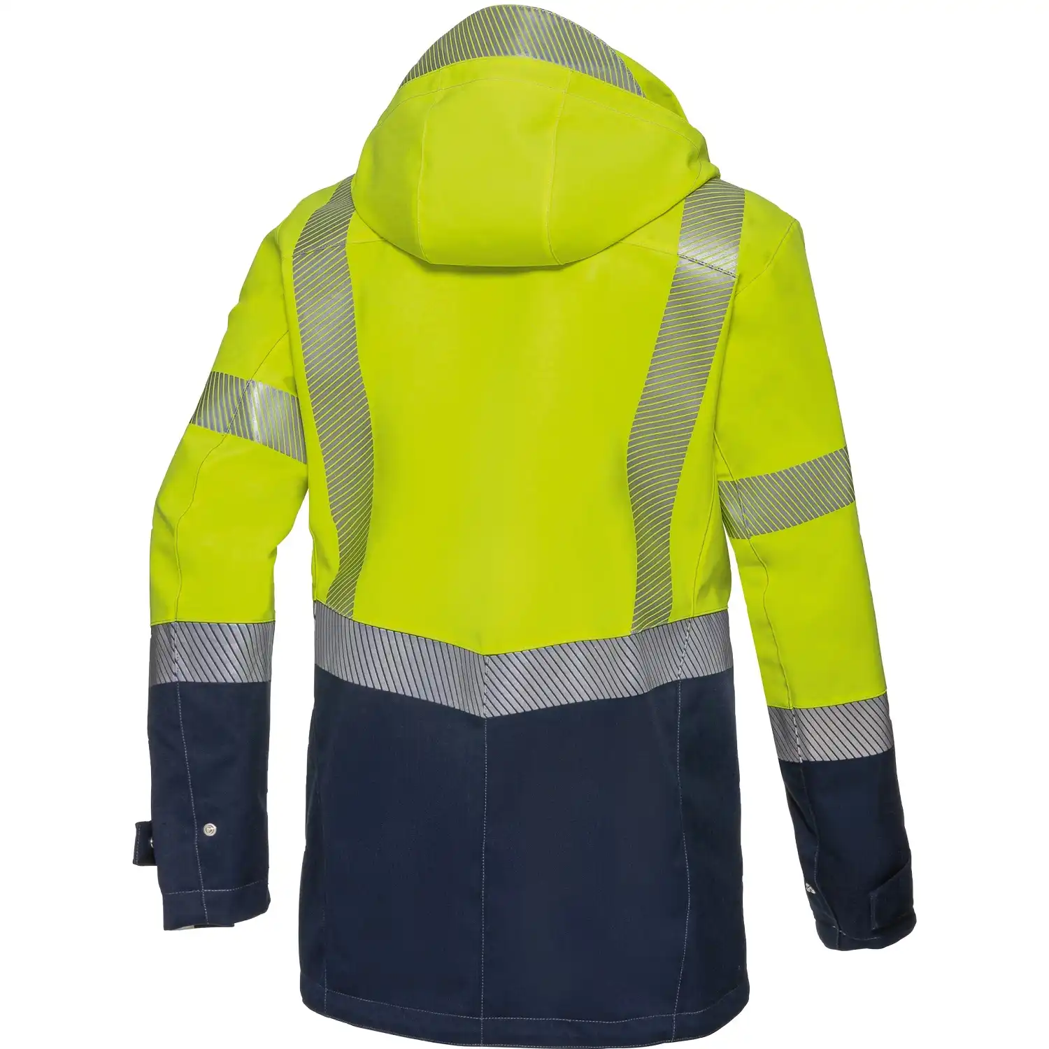Multinorm Regenjacke "2223-891" Multi Protect Plus gelb/nachtblau in L - Thumbnail 2