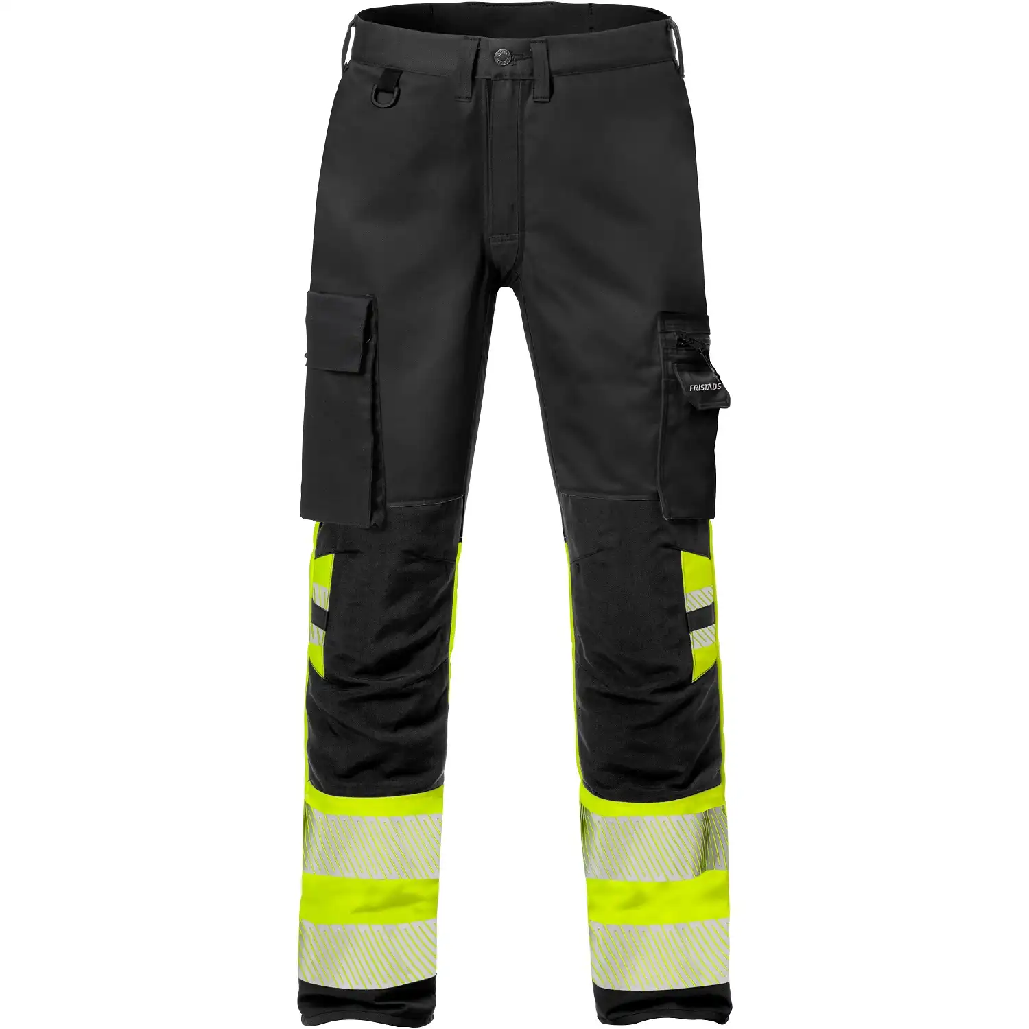 Warnschutz Stretch Bundhose "2705 PLU" Stiby Kl. 1 in gelb/schwarz, C56 - Thumbnail 1