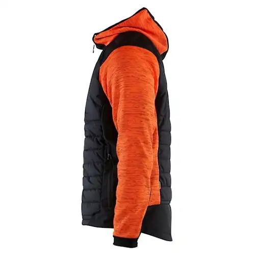 Hybridjacke "5930" in orange/schwarz, 3XL - Thumbnail 3