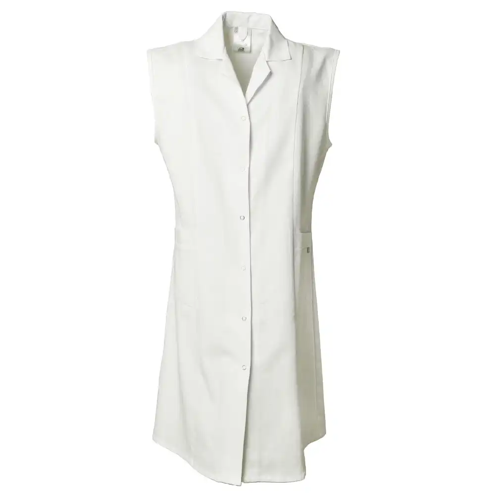 Damen Berufsmantel Ärmellos "BW" in 42, Weiß - Thumbnail 1