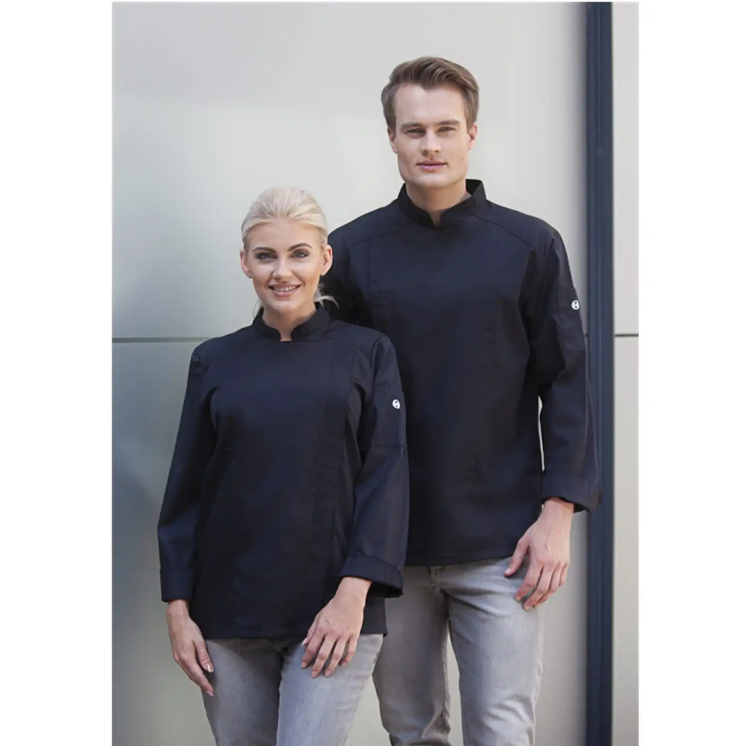 Herren Kochjacke Noah "JM 25" in schwarz, 48 - Thumbnail 7