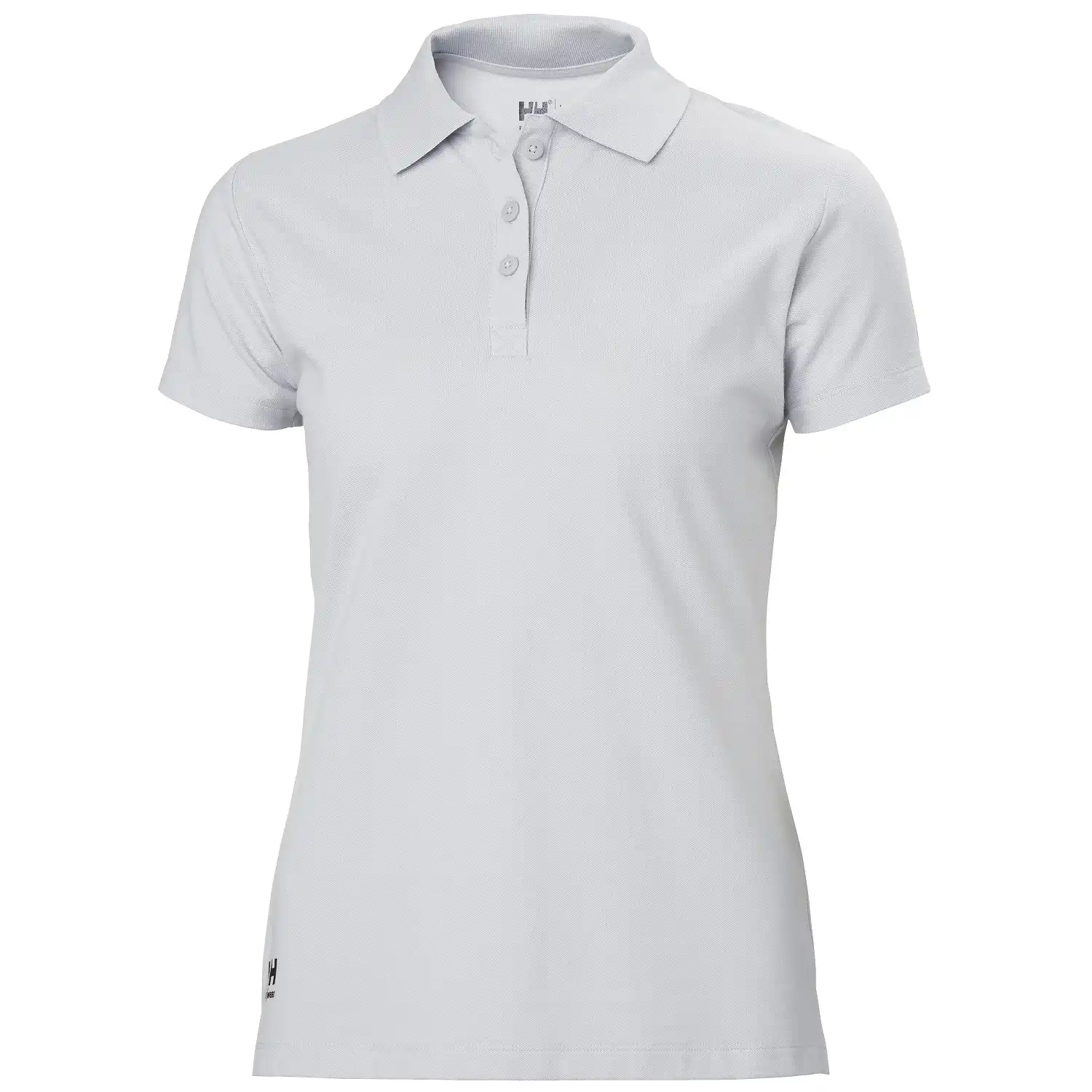 Damen Polo-Shirt "MANCHESTER" in nebelgrau, XS - Thumbnail 1