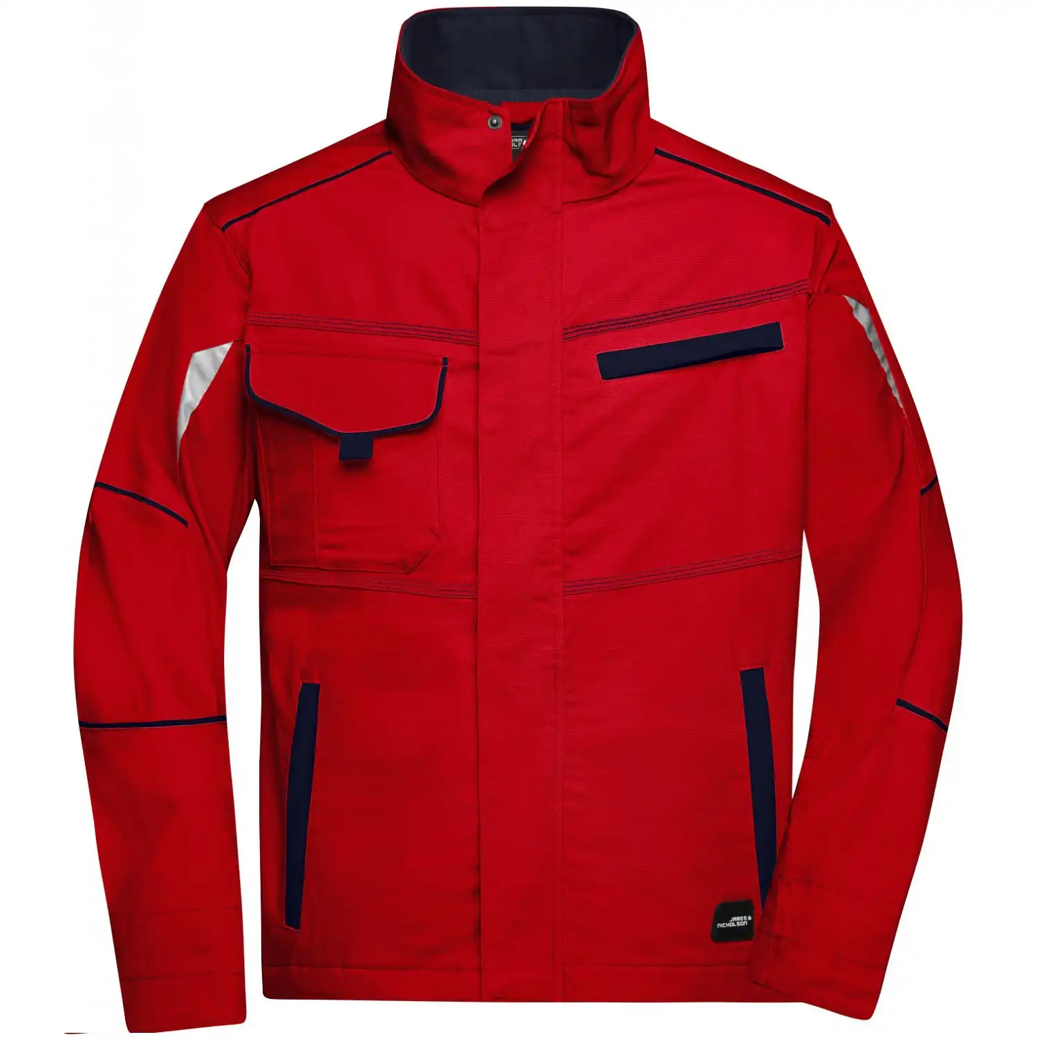 Funktionsjacke "JN849" in red/navy, 3XL - Thumbnail 1