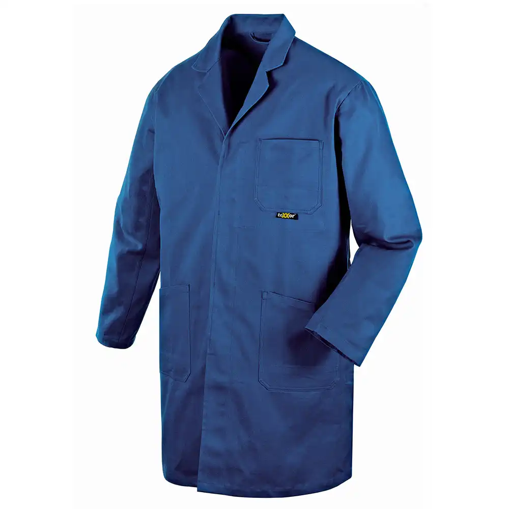 Arbeitskittel "BASIC" Baumwolle 290g/m² in kornblau, L - Thumbnail 1