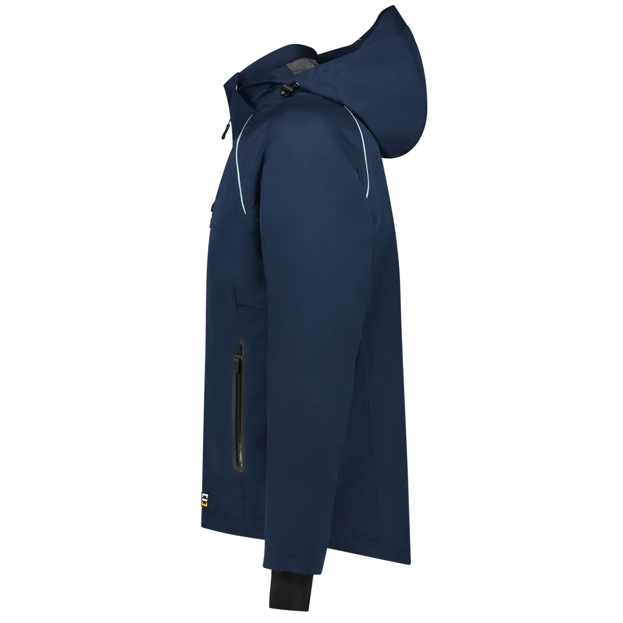 Hardshell Regenjacke "402018" Workwear in XS, ink - Thumbnail 3