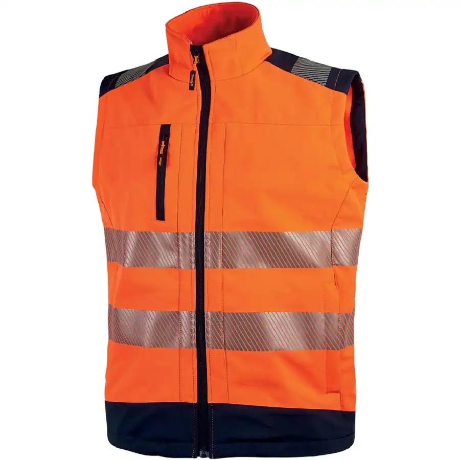 Warnschutz Softshellweste "DANY" Hi-Light in Orange, XXL (DE size: XL) - Thumbnail 1