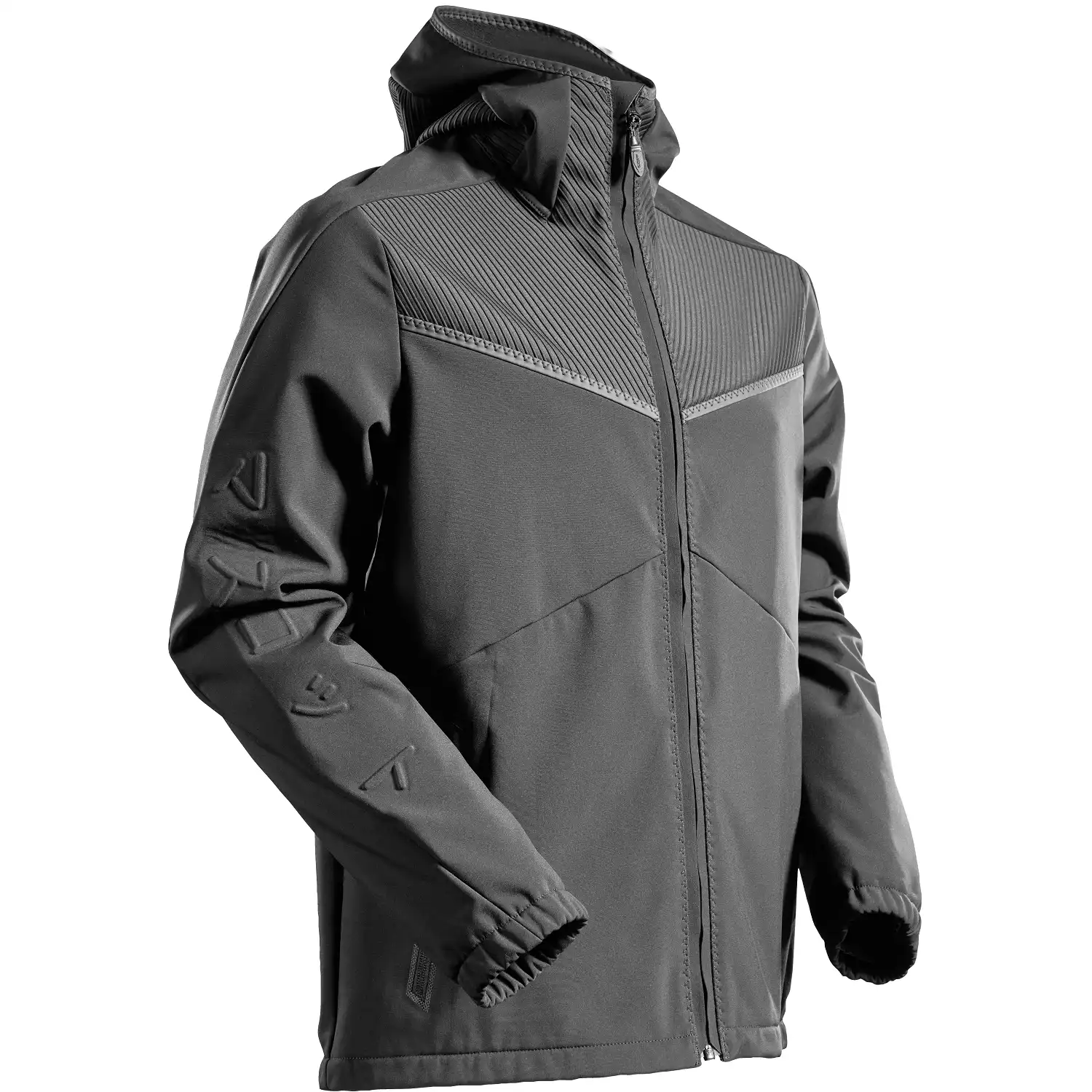 Softshelljacke "22102-649" Customized in anthrazit, XXL - Bild 1